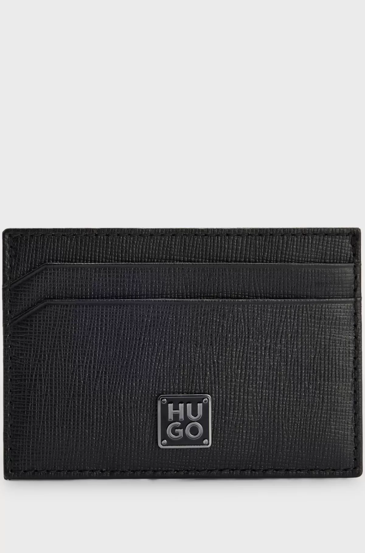 HUGO BOSS Accessory-sæt I Nappalæder Med Logodetalje Sort Fashion