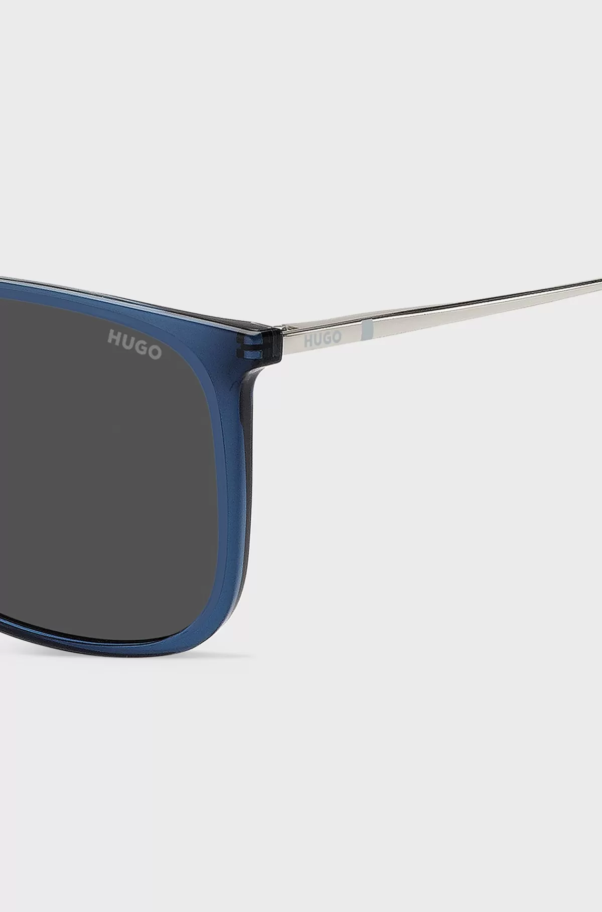 HUGO BOSS Solbriller Med Logodetaljer Blå Best Sale
