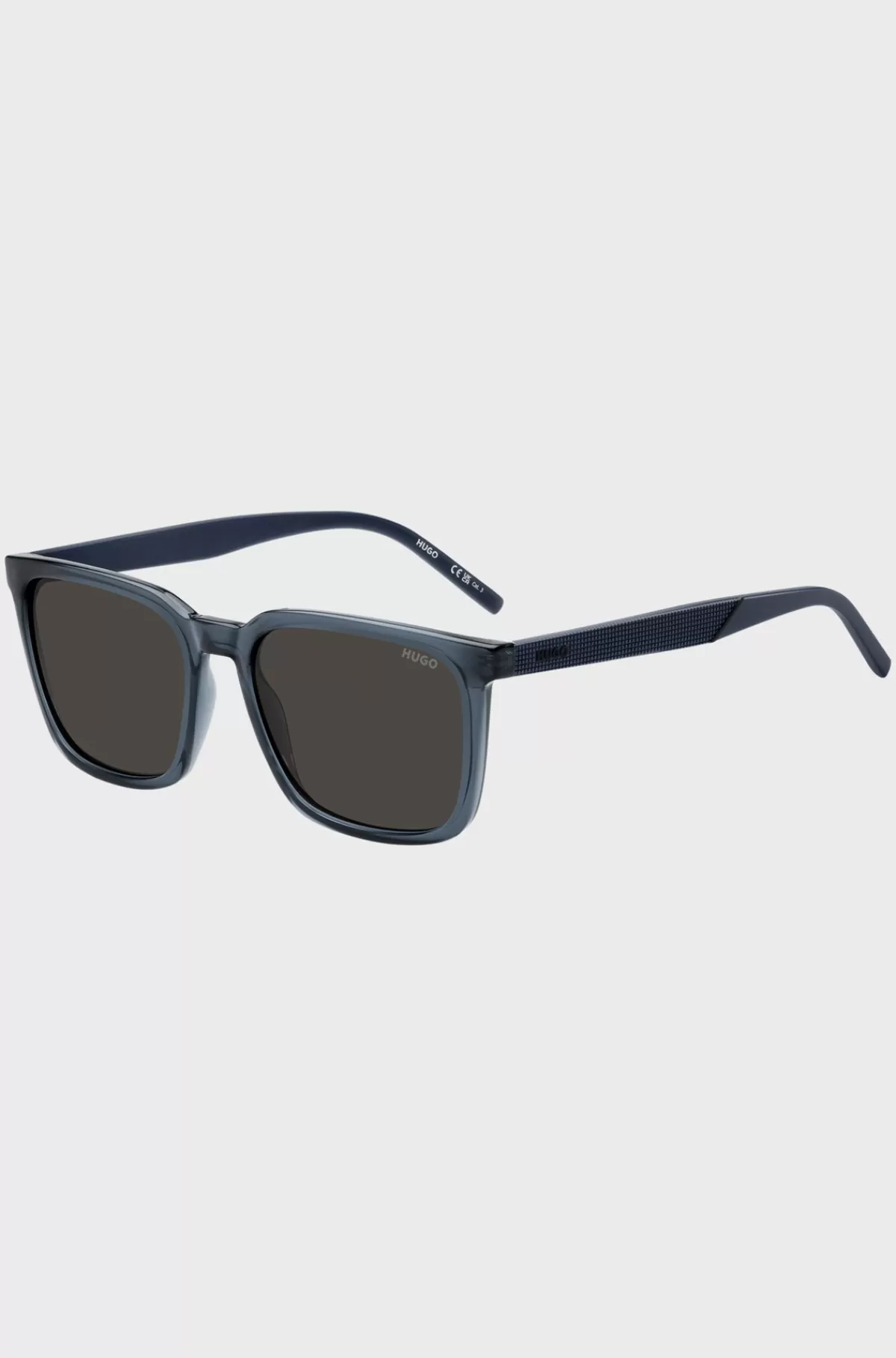 HUGO BOSS Solbriller Med Teksturerede Brilleglas Blå Clearance