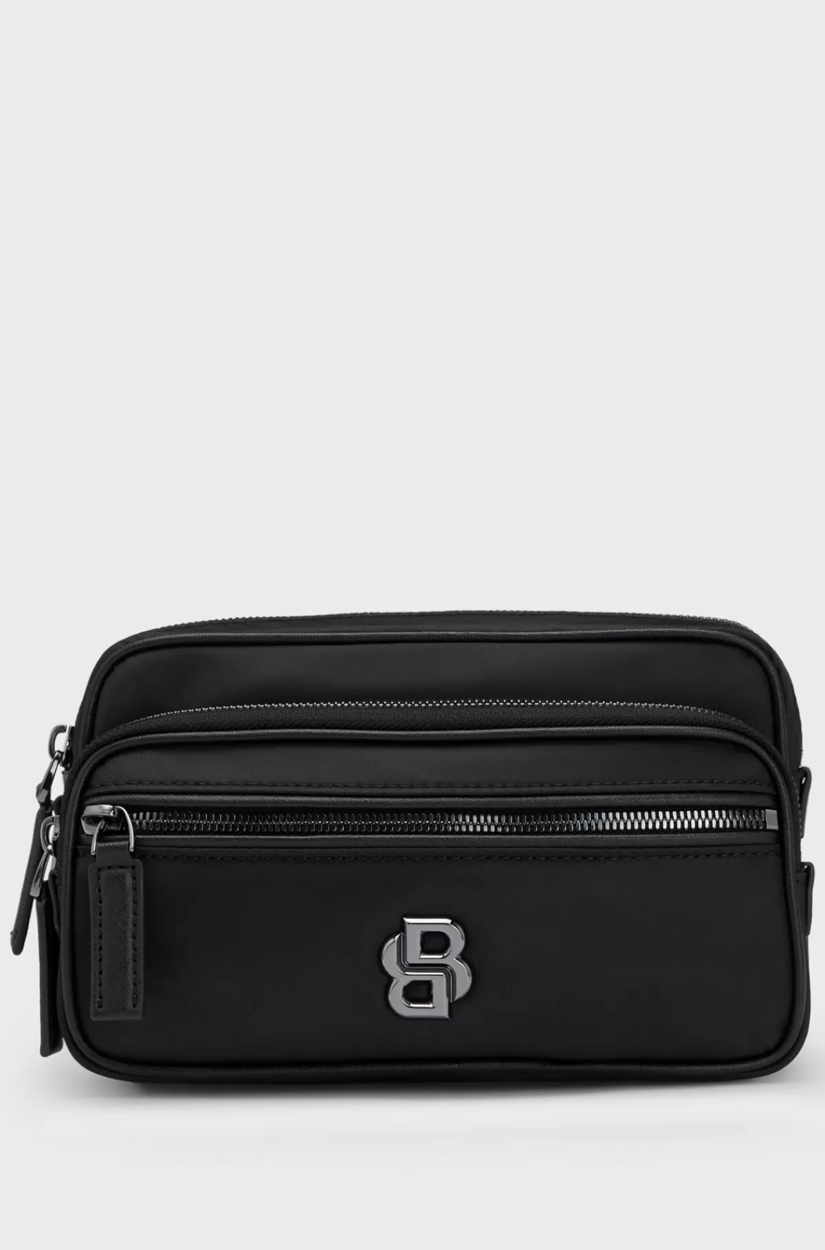 HUGO BOSS Bæltetaske I Twill Med Dobbelt B-monogram Sort Hot