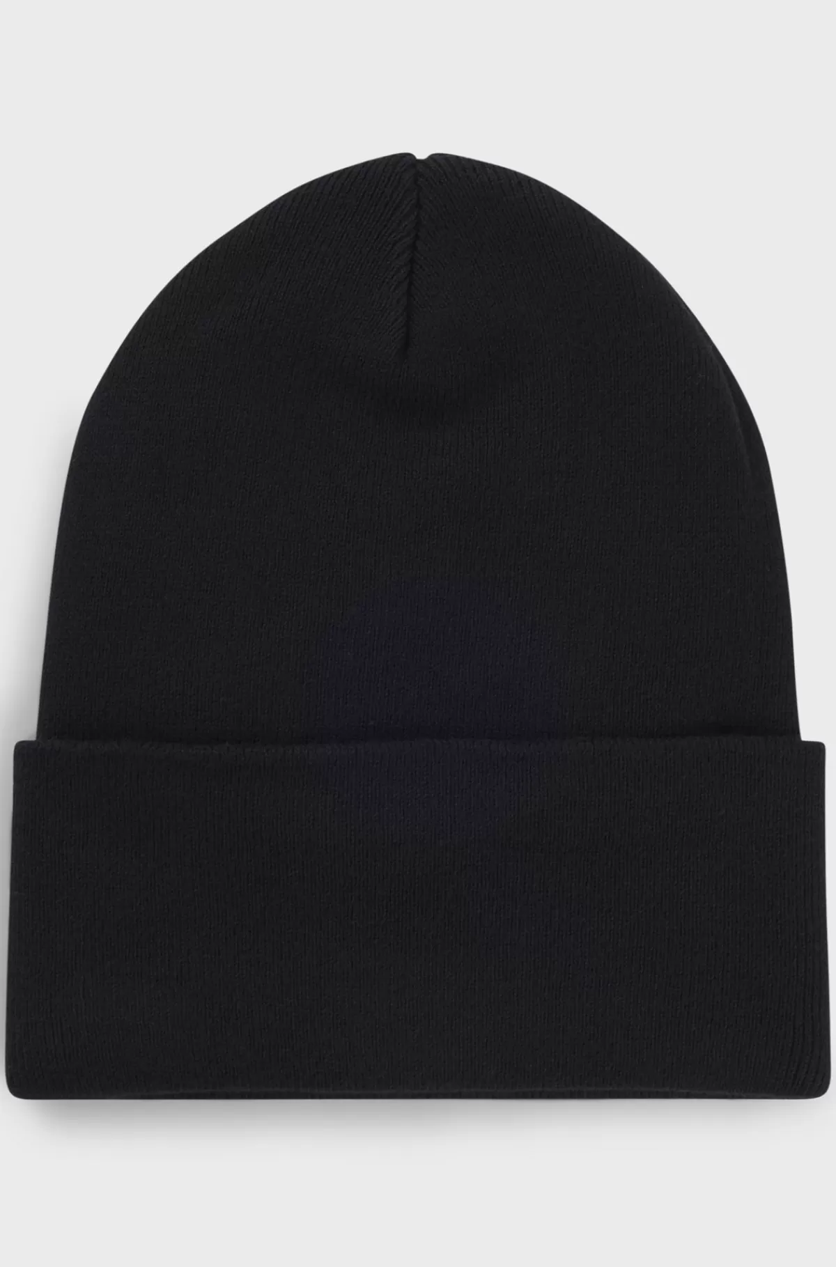 HUGO BOSS Bomuldshue Med Logomærkat Sort Shop