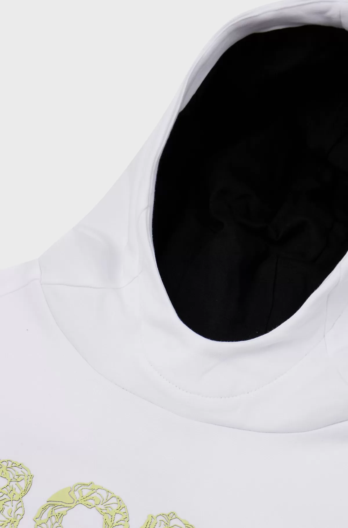 HUGO BOSS BOSS X AJBXNG Hættetrøje Til Drenge I Bomuldsblanding Med Eksklusivt Logotryk Hvid Best Sale