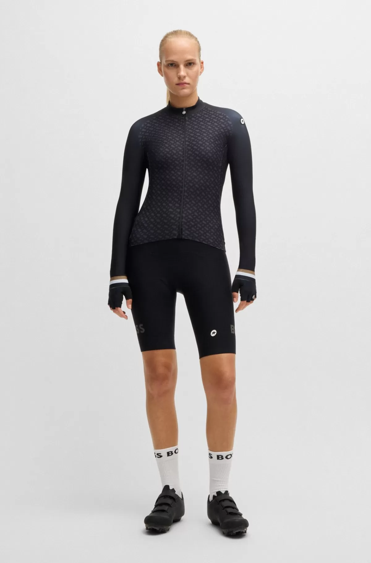 HUGO BOSS BOSS X ASSOS-træningsjersey I Med Tre Lommer Bagpå Sort Best