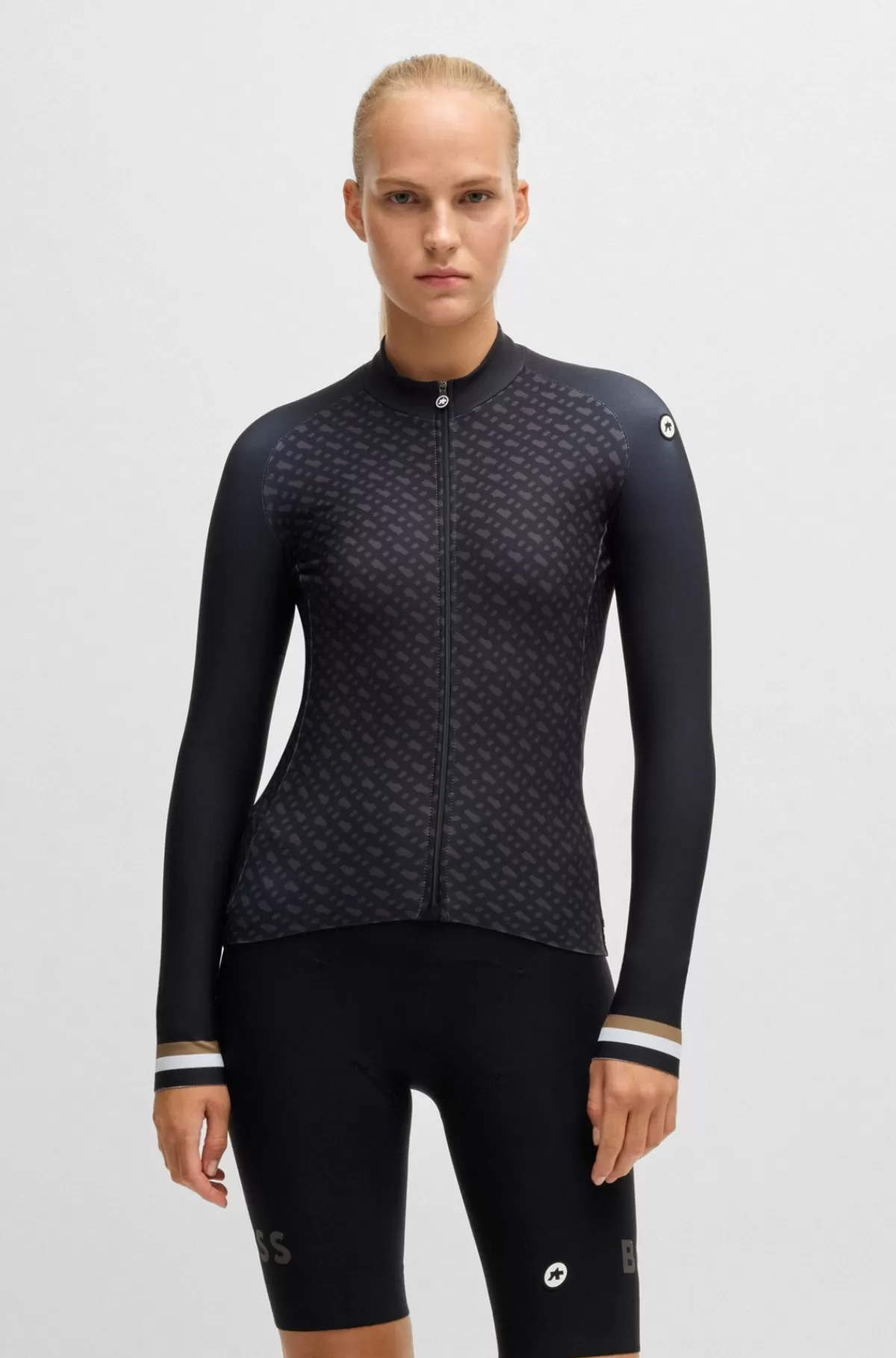 HUGO BOSS BOSS X ASSOS-træningsjersey I Med Tre Lommer Bagpå Sort Best