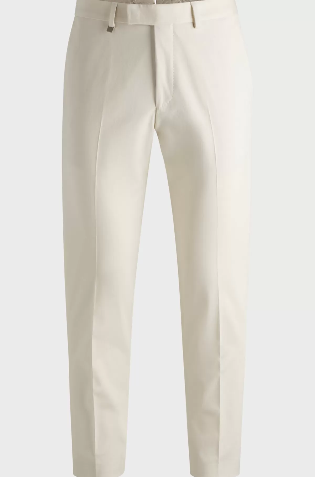 HUGO BOSS BOSS X ASTON MARTIN-chinos Med Regular Fit I Bomuld Med Stræk Hvid Store