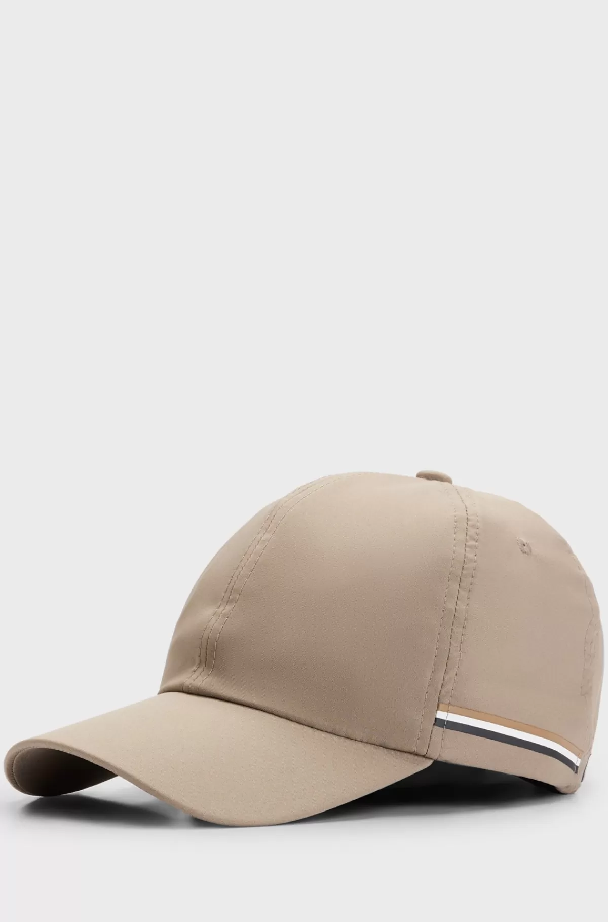HUGO BOSS BOSS X Matteo Berrettini Vandskyende Kasket Med Signaturdetaljer Beige New