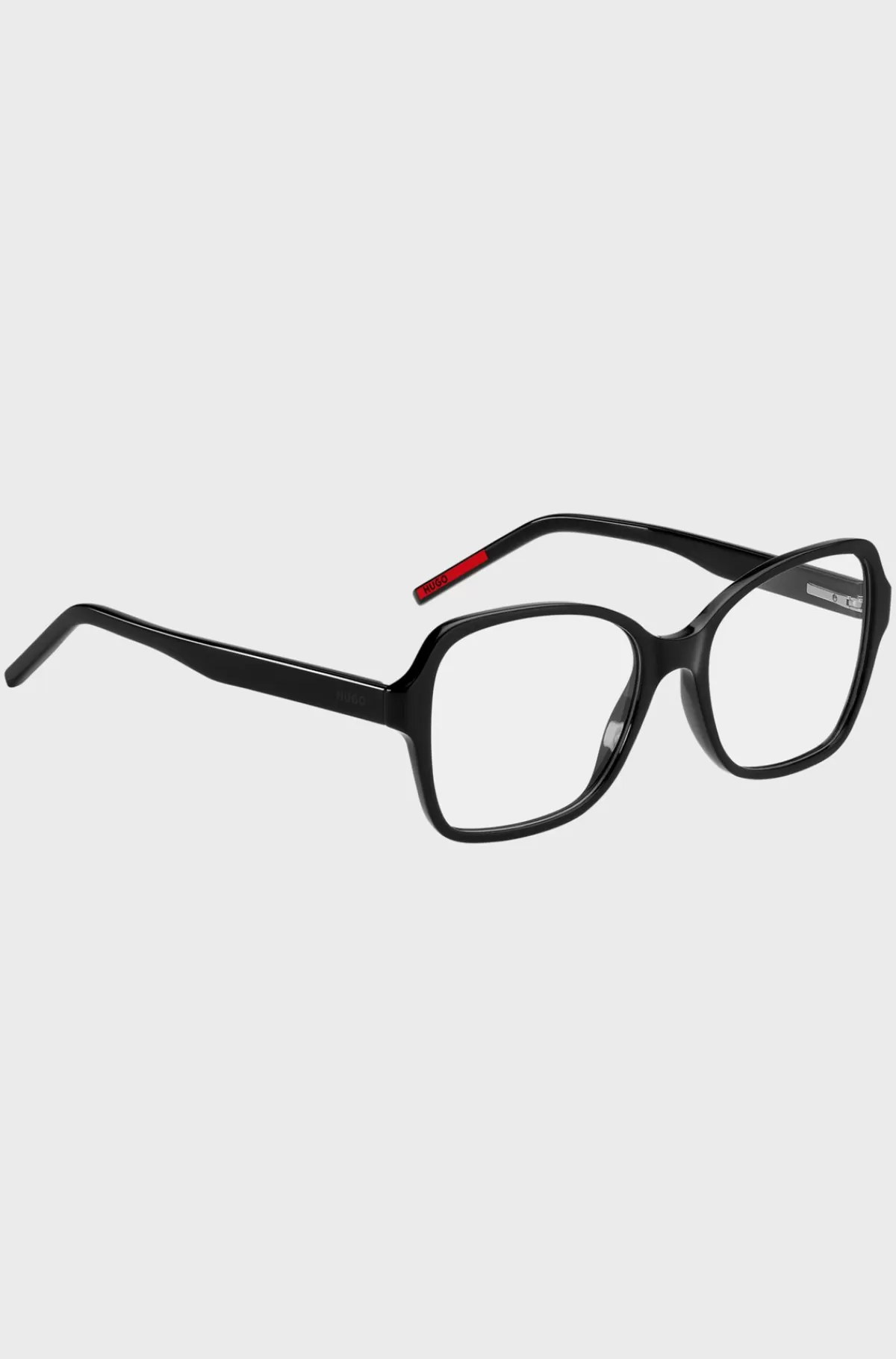 HUGO BOSS Briller Med Styrke I Acetat Med Brandede Tindinger Sort Best Sale