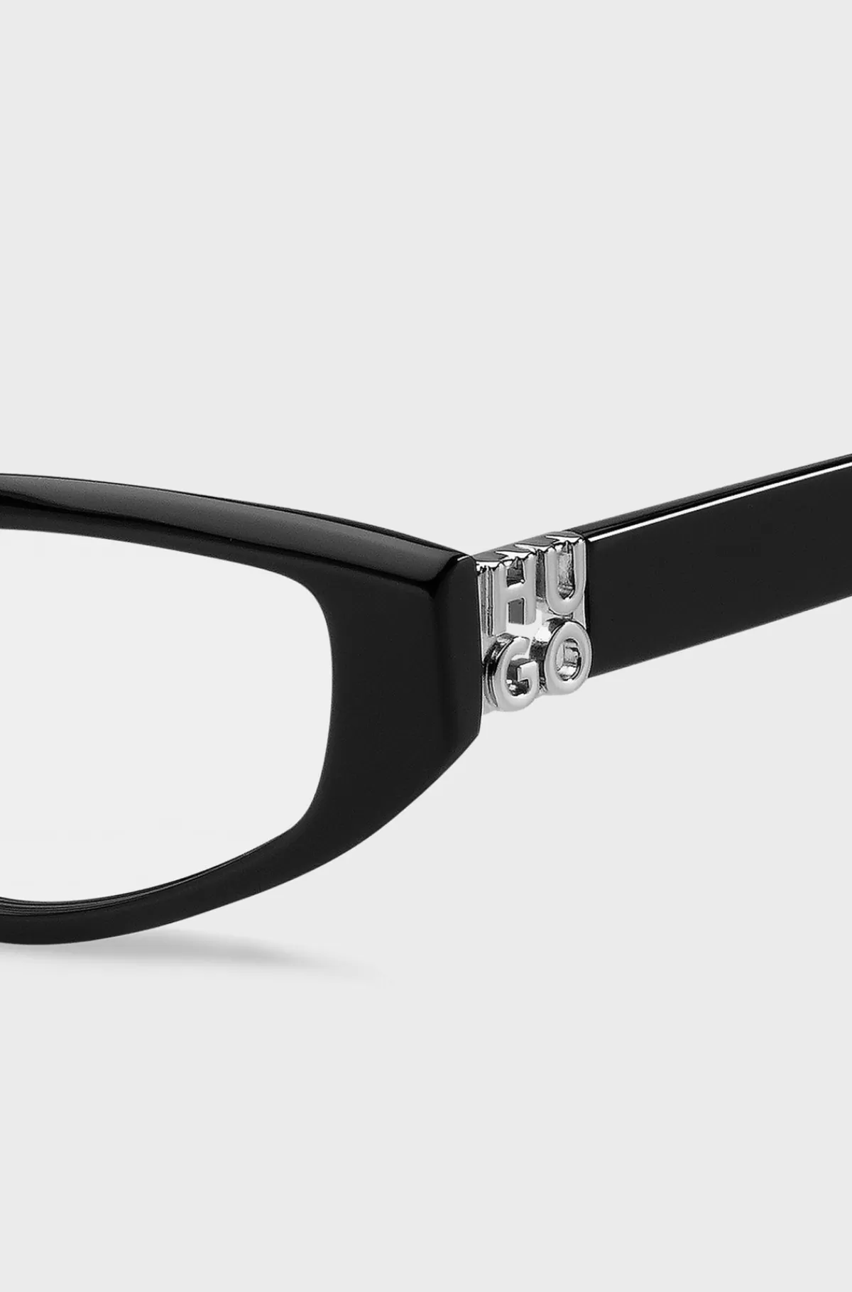 HUGO BOSS Briller Med Styrke I Acetat Med 3D-monogram Sort Best