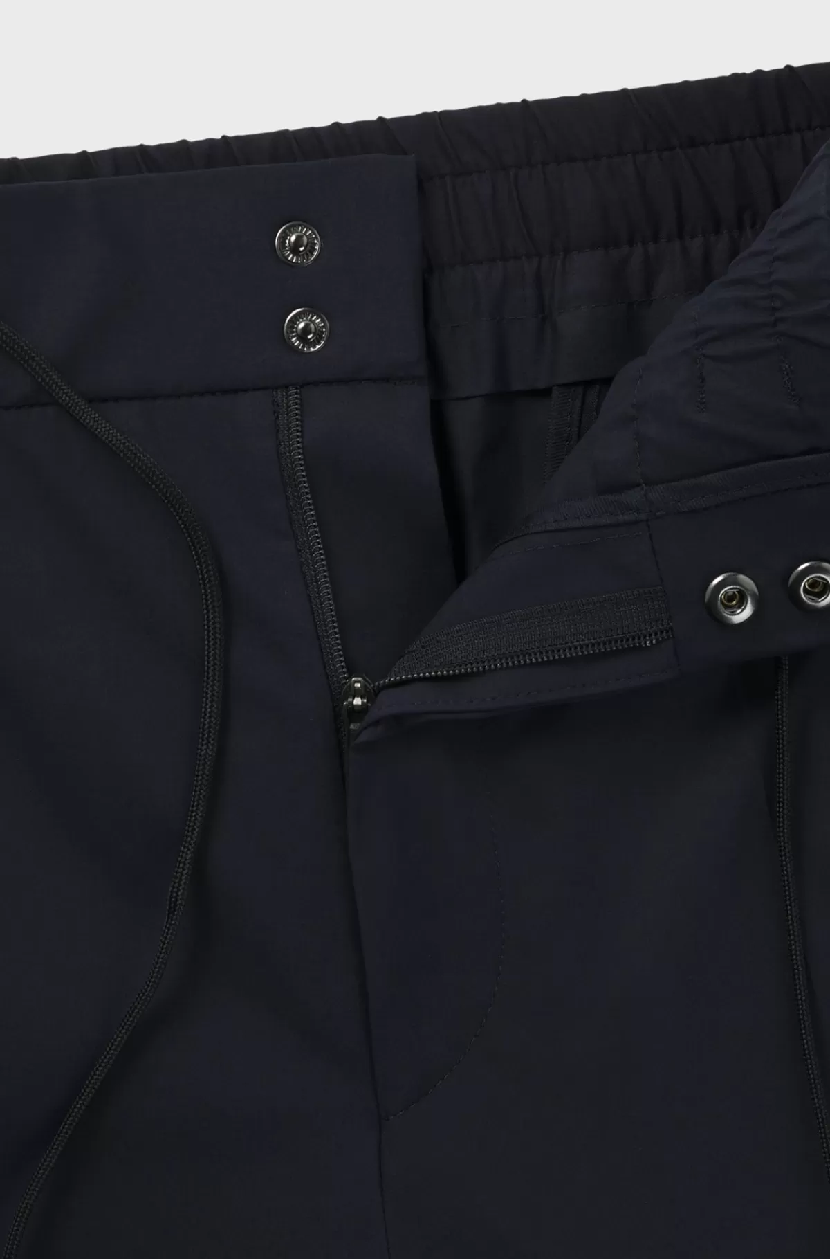 HUGO BOSS Bukser Med Extra Slim Fit I Vaskbar Bomuld Med Performance-stræk Mørkeblå Outlet