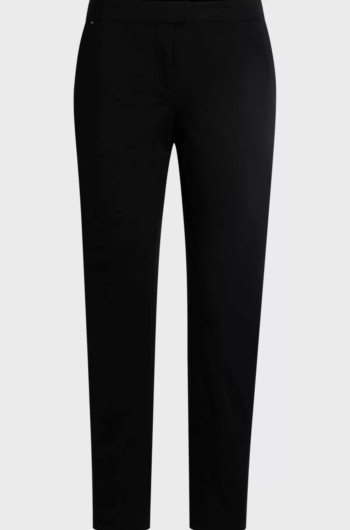 HUGO BOSS Bukser Med Slim Fit I Performance-stof Af Jersey Med Stræk Sort Online