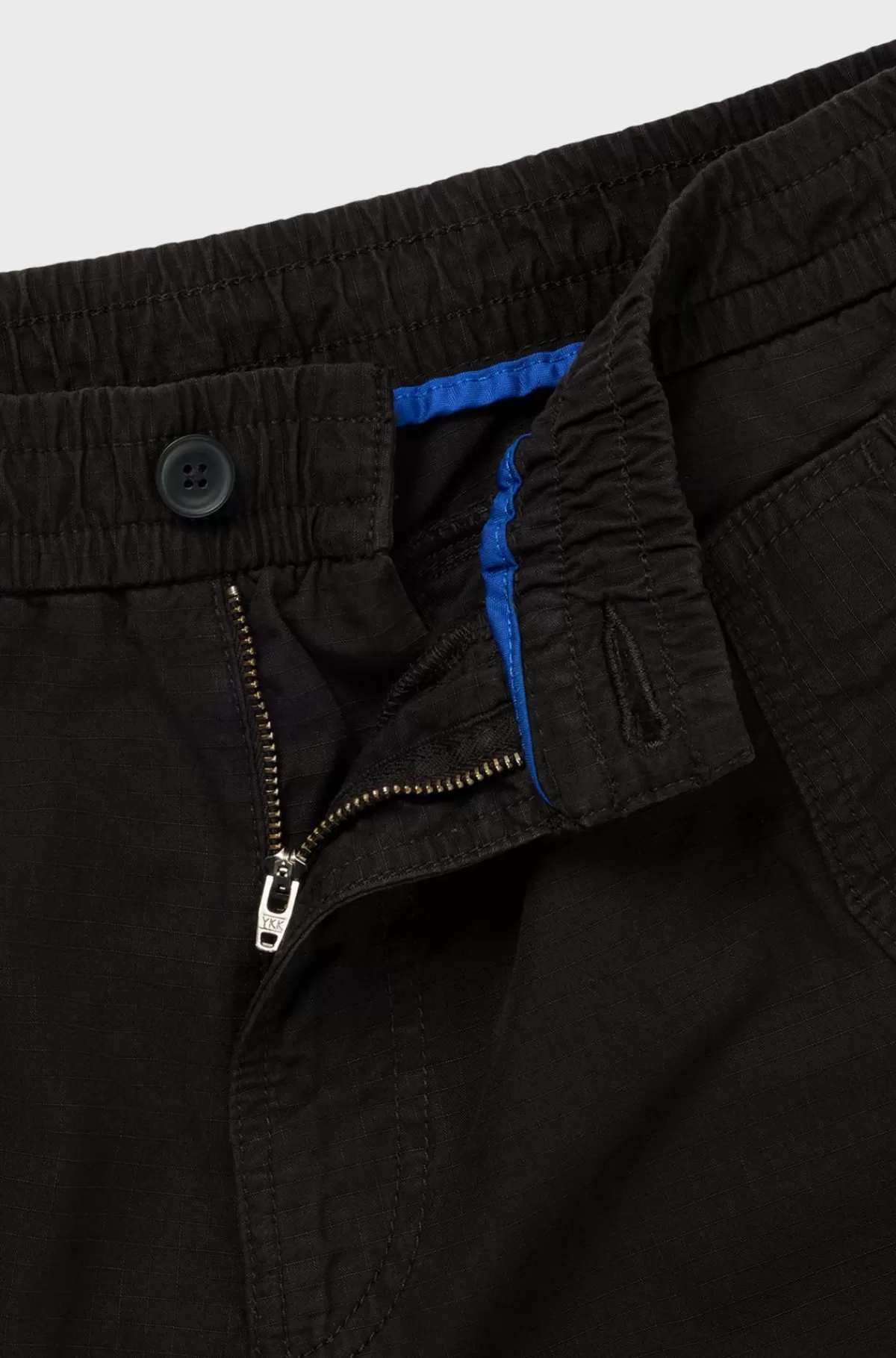 HUGO BOSS Cargobukser Med Baggy Fit I Ripstopbomuld Sort Best