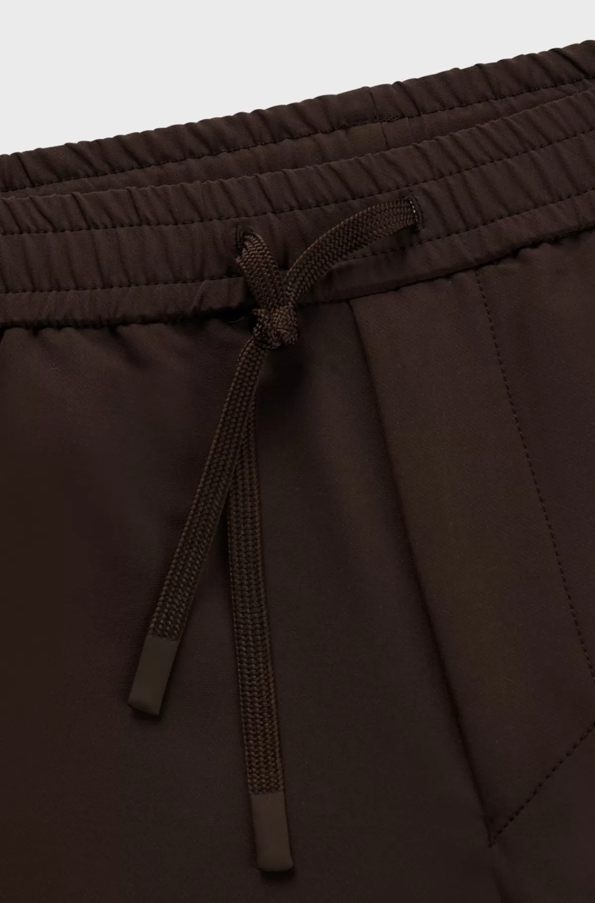 HUGO BOSS Chinos Med Tapered Fit I Strygelet Stof Med Stræk I Fire Retninger Beige Store