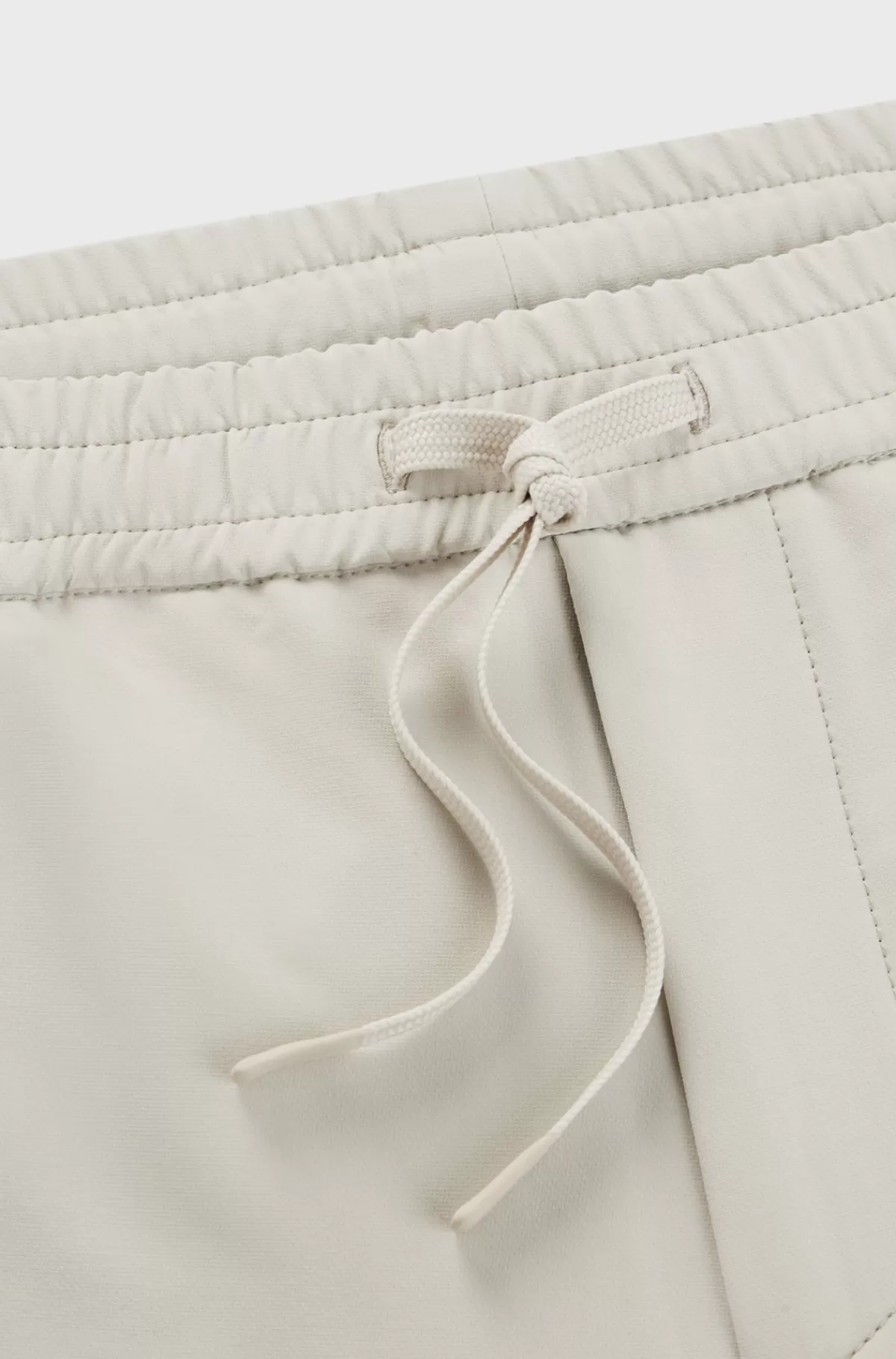 HUGO BOSS Chinos Med Tapered Fit I Strygelet Stof Med Stræk I Fire Retninger Lys beige Flash Sale