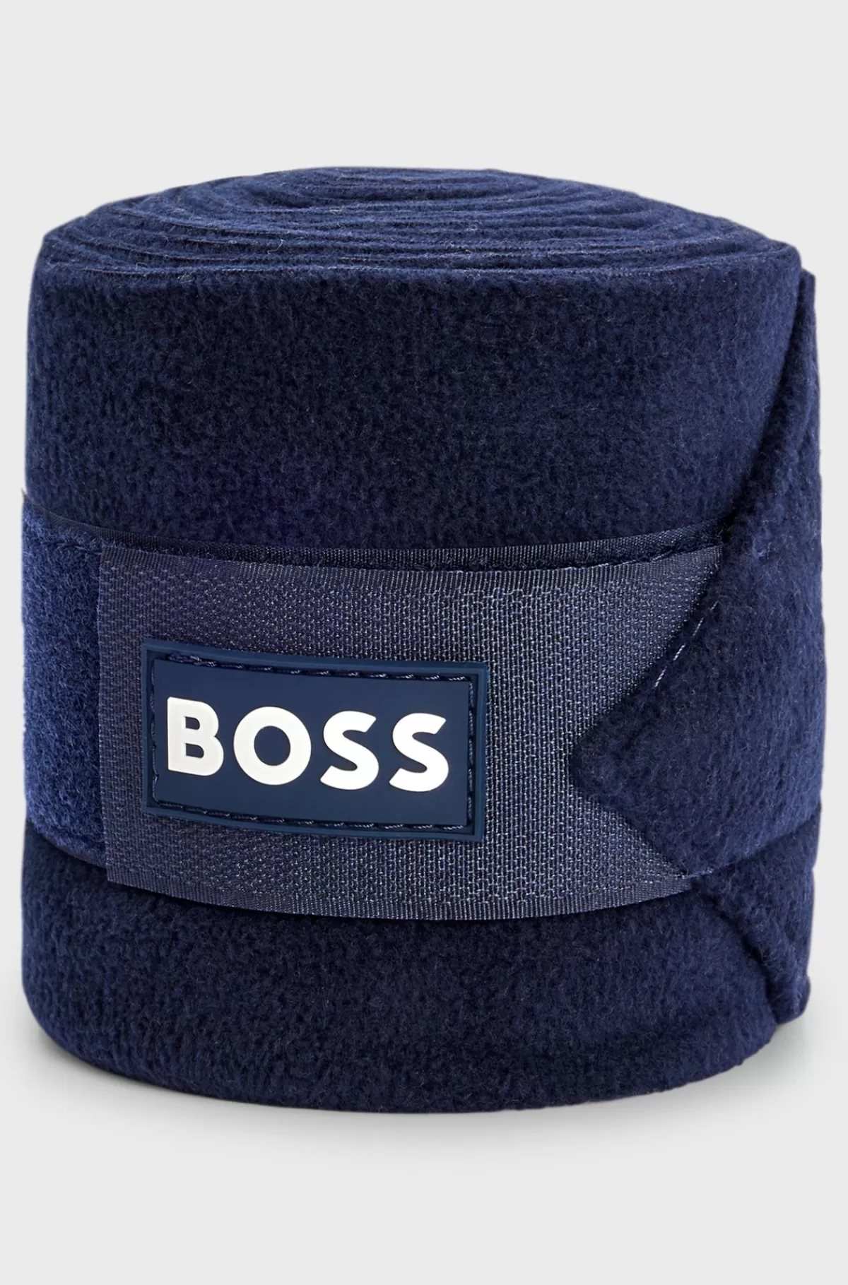 HUGO BOSS Circulationsbandager I Fleece Med Branding Til Hestesport Mørkeblå Store