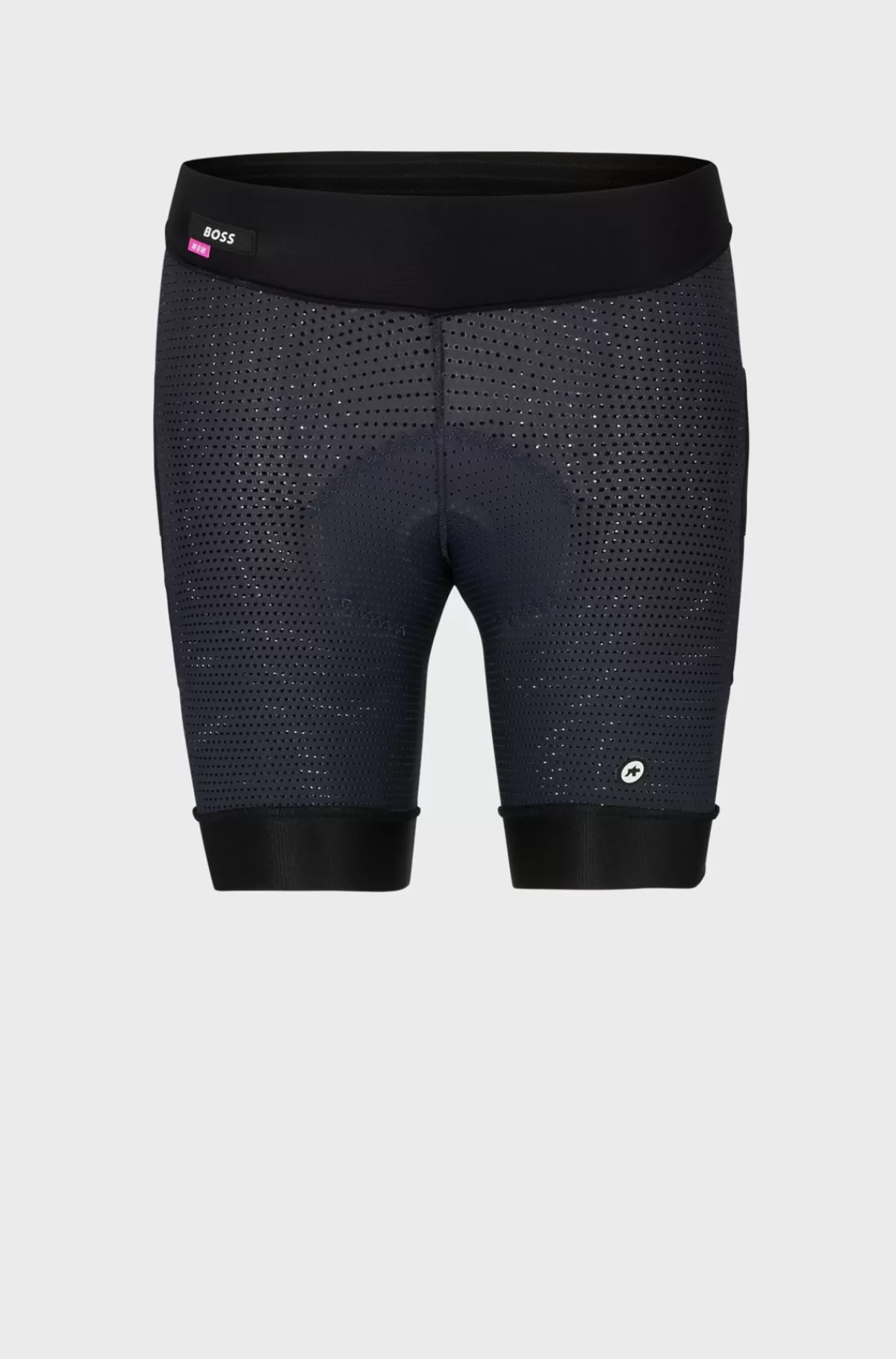 HUGO BOSS Cykelshorts Fra BOSS X ASSOS Med Stødabsorberende Skum Mørkegrå Store
