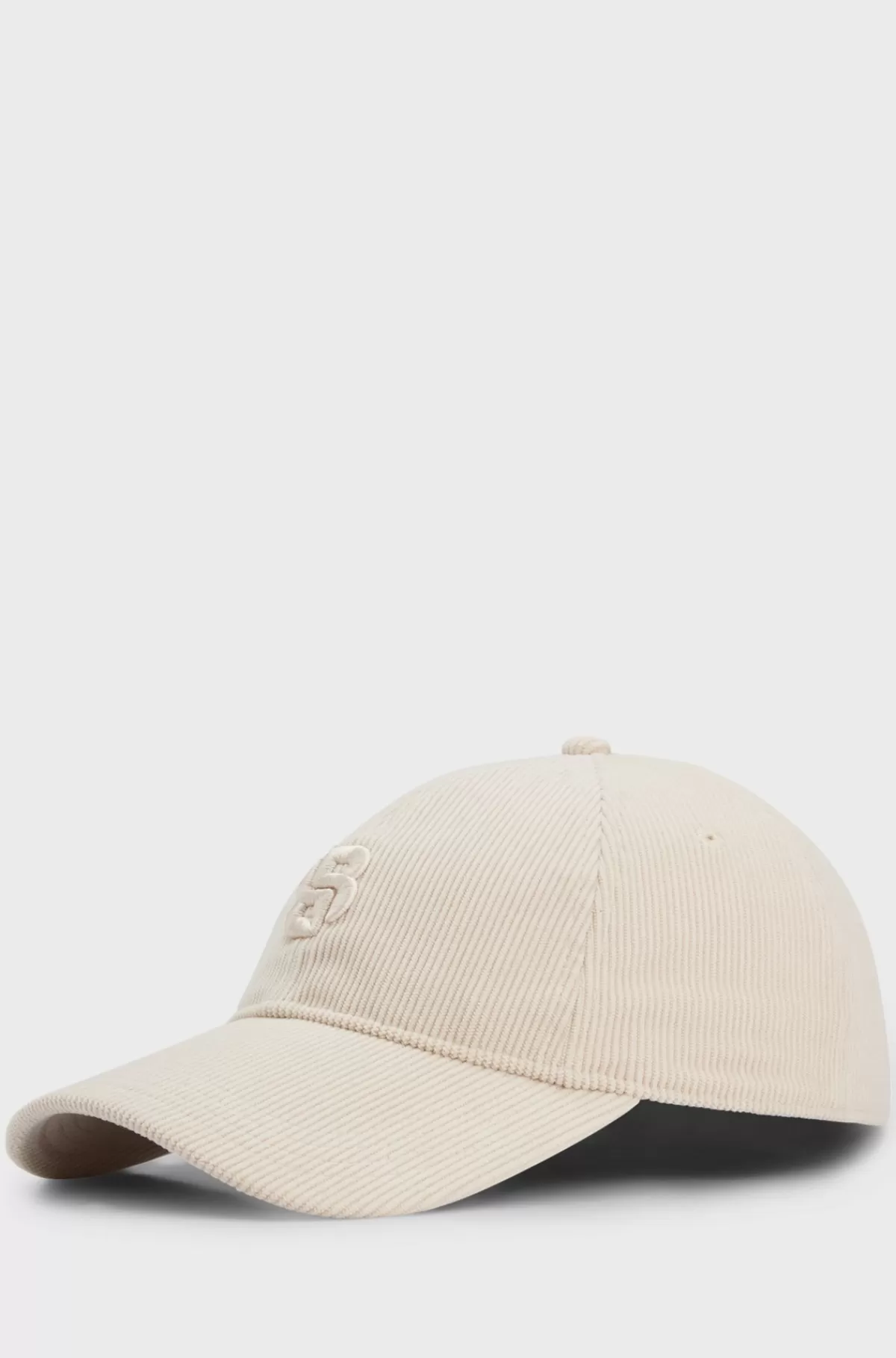 HUGO BOSS Fløjlskasket Med Broderet Double B-monogram Lys beige Cheap