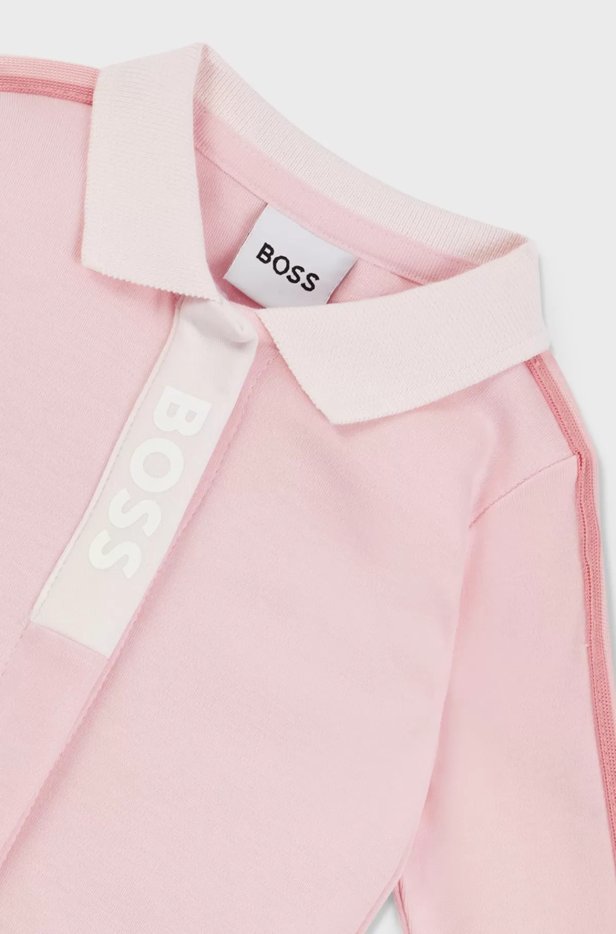 HUGO BOSS Gaveæske Med Sæt Bestående Af Natdragt Og Hagesmæk Til Babyer Lys pink Online