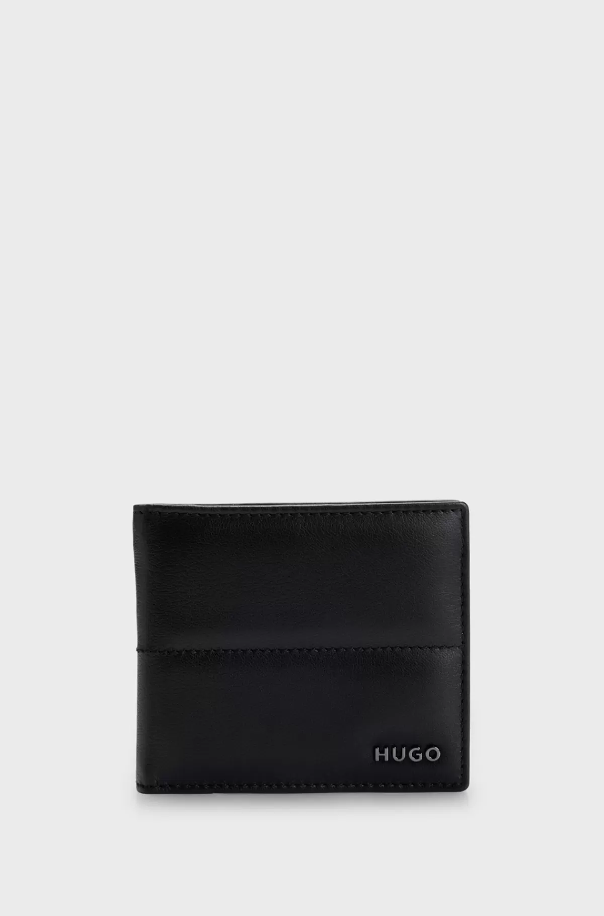 HUGO BOSS Gavesæt Med Kortholder Og Læderpung Med Logo Sort New