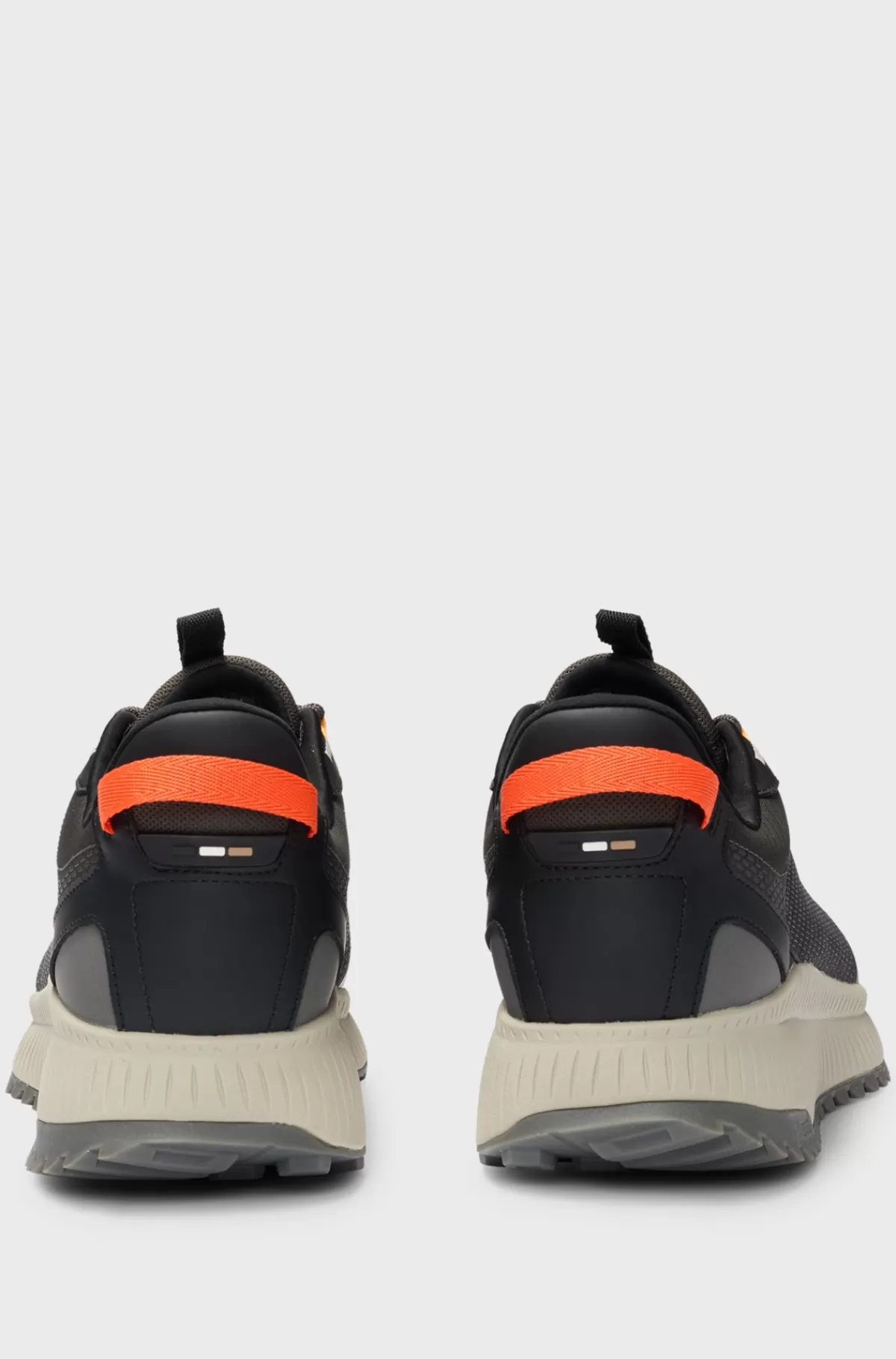 HUGO BOSS GORE-TEX TTNM EVO Sneakers I Blandede Materialer Med Og Rillet Sål Mørkegrå Hot