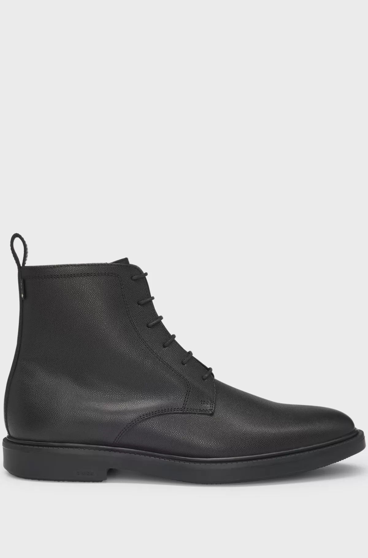 HUGO BOSS GORE-TEX Halvlange Støvler I Printet Læder Med Ydersål I Gummi Sort Store