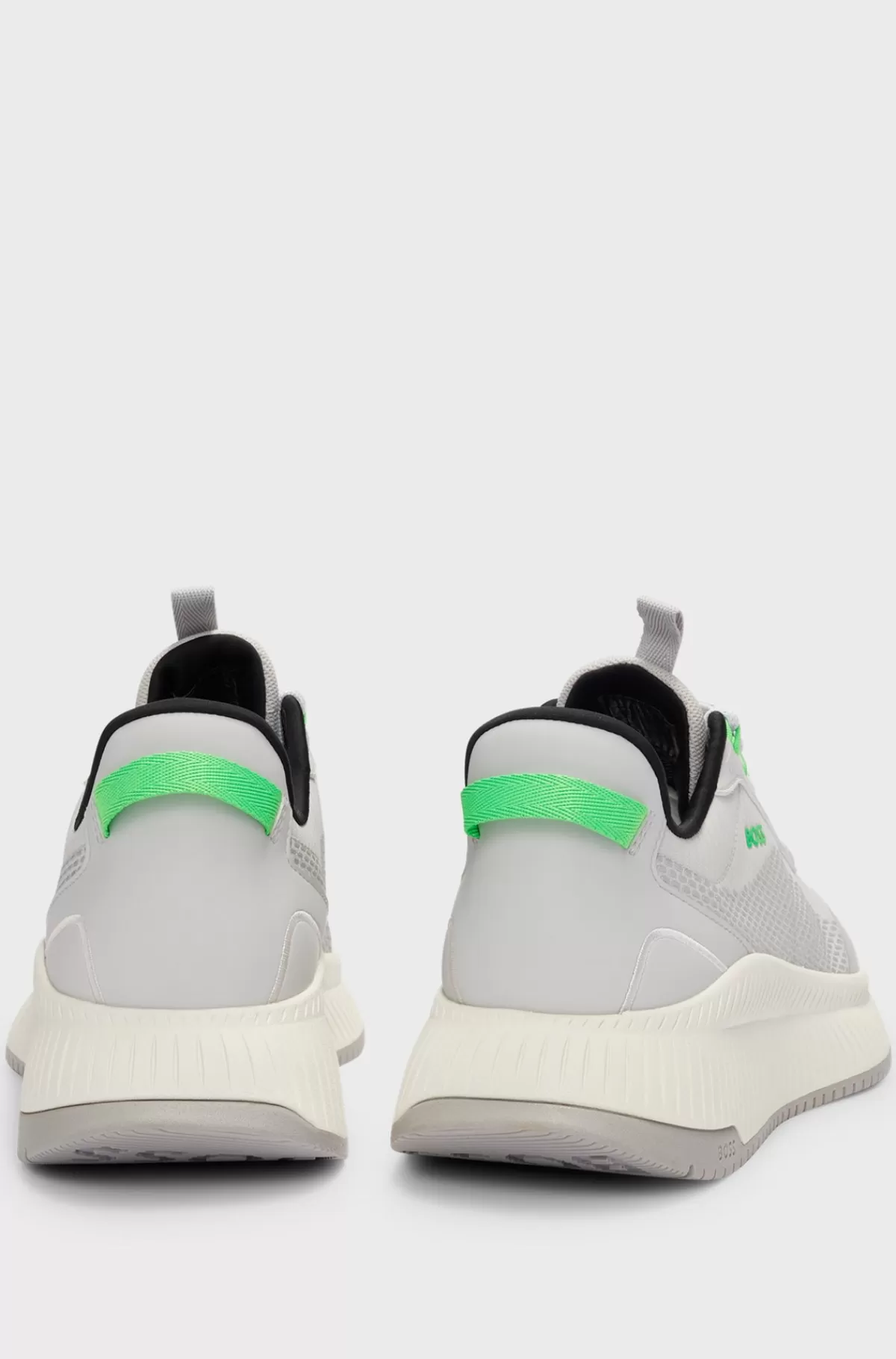 HUGO BOSS GORE-TEX TTNM EVO-sneakers I Blandede Materialer Med Kraftig Sål Lysegrå Hot