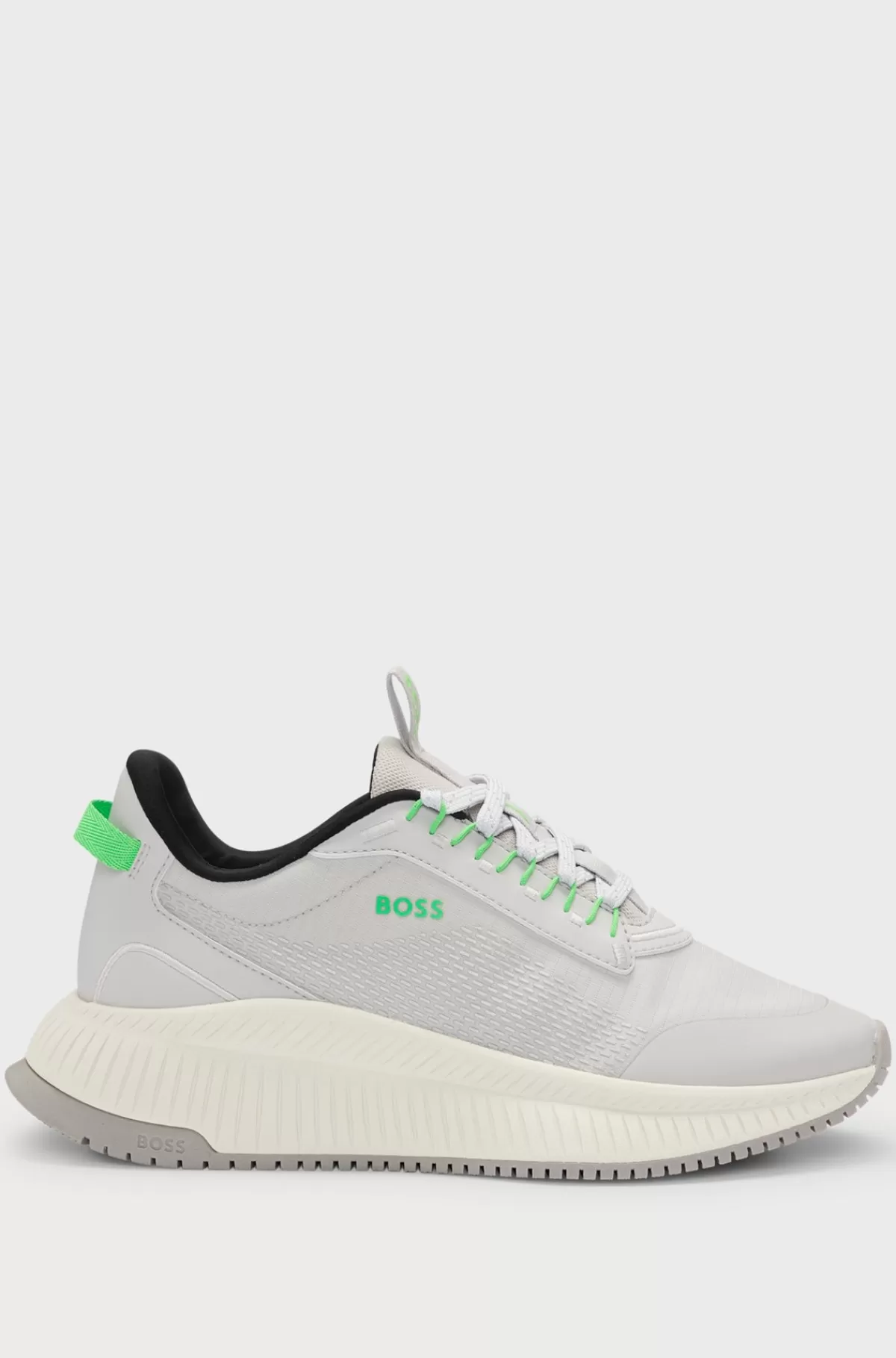 HUGO BOSS GORE-TEX TTNM EVO-sneakers I Blandede Materialer Med Kraftig Sål Lysegrå Hot