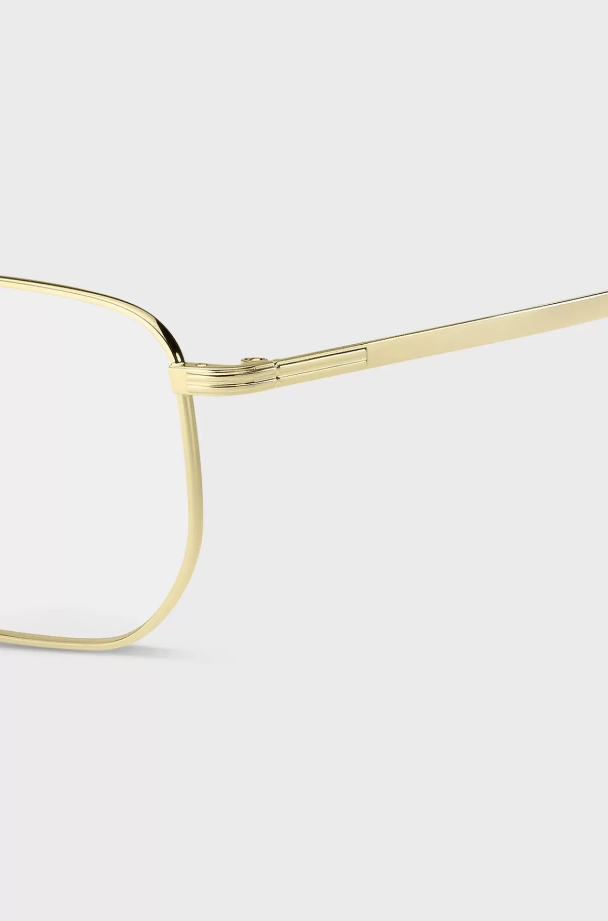 HUGO BOSS Gyldent Brillestel Med Skildpaddemønstrede Spidser Guld Cheap
