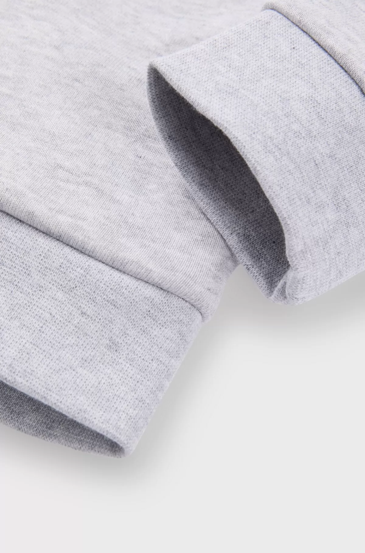 HUGO BOSS Hættetrøje Til Børn I Fleece Med Lynlås Og Lodret Logoprint Lysegrå Outlet