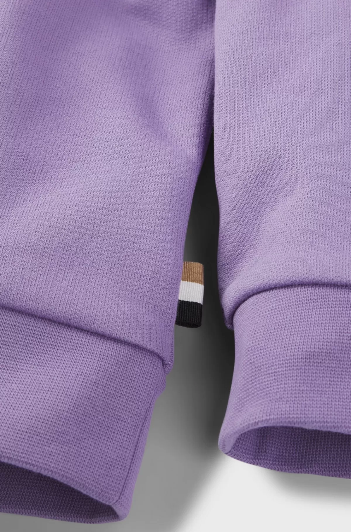 HUGO BOSS Hættetrøje Til Børn Med Oversize Fit Og Broderet Logo Lilla Shop