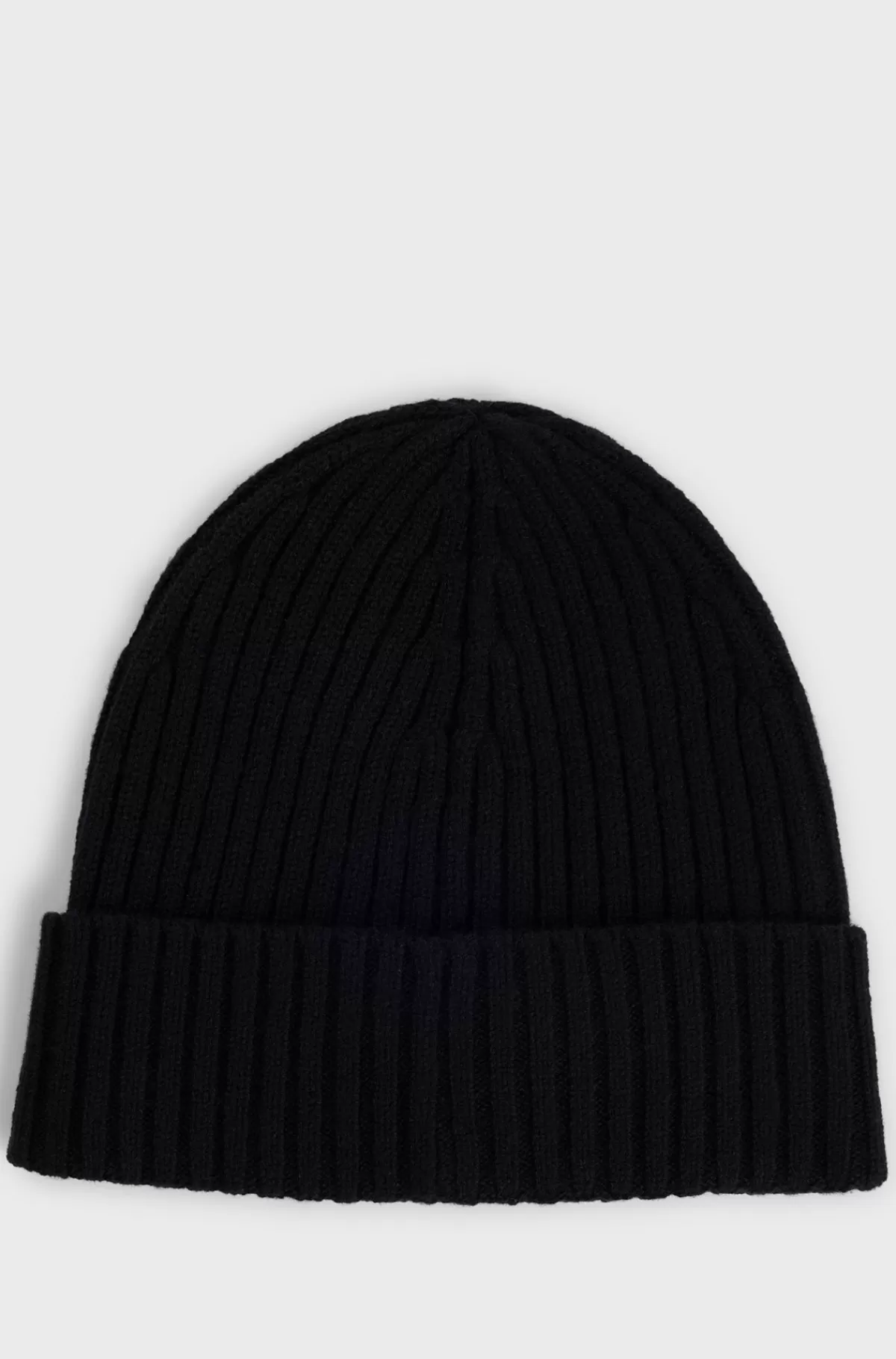 HUGO BOSS Hue I Ny Uld Med Logodetalje Sort Online