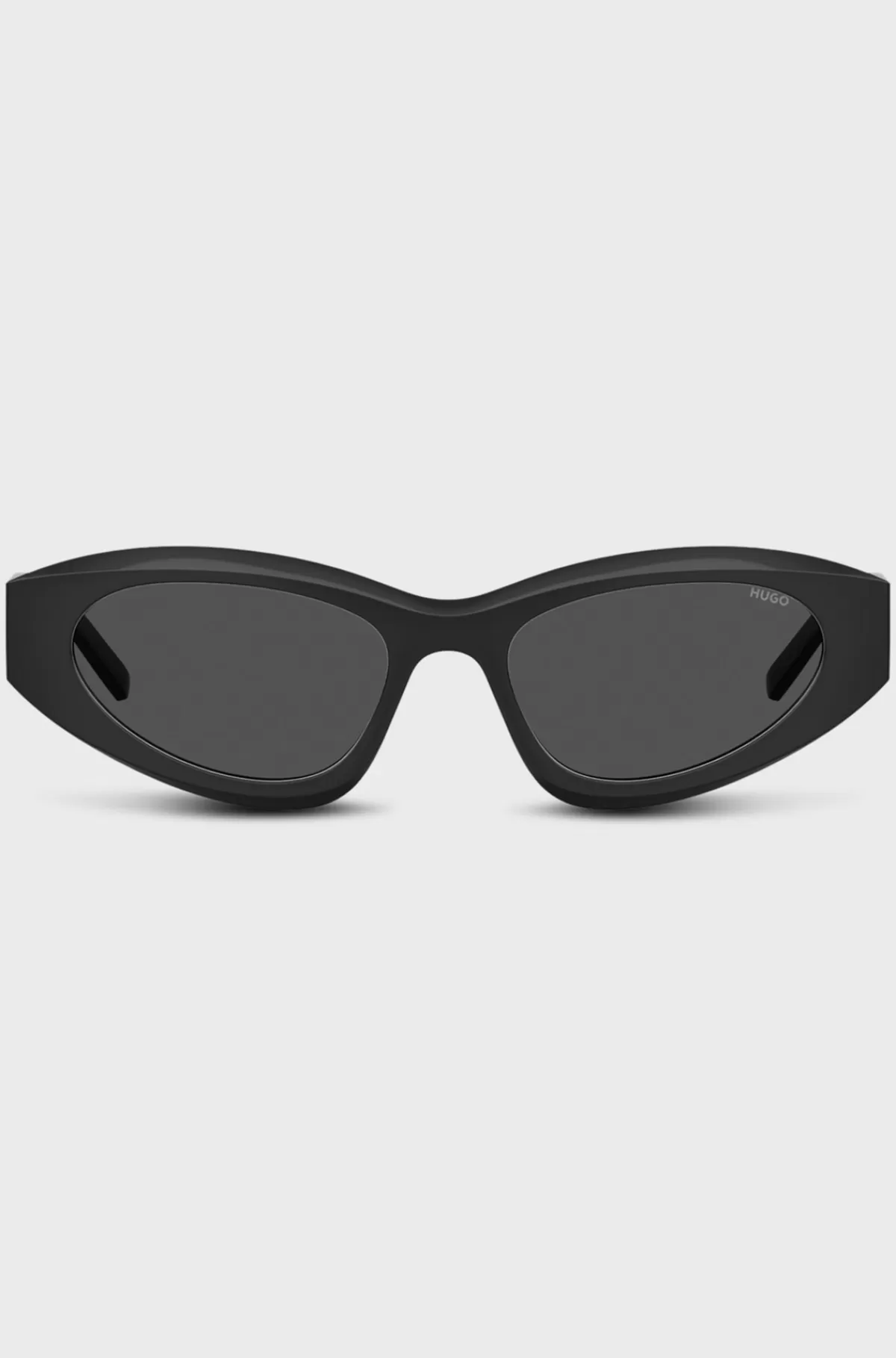 HUGO BOSS HUGO X Bella Poarch e Solbriller Med Særlig Branding Sort Online