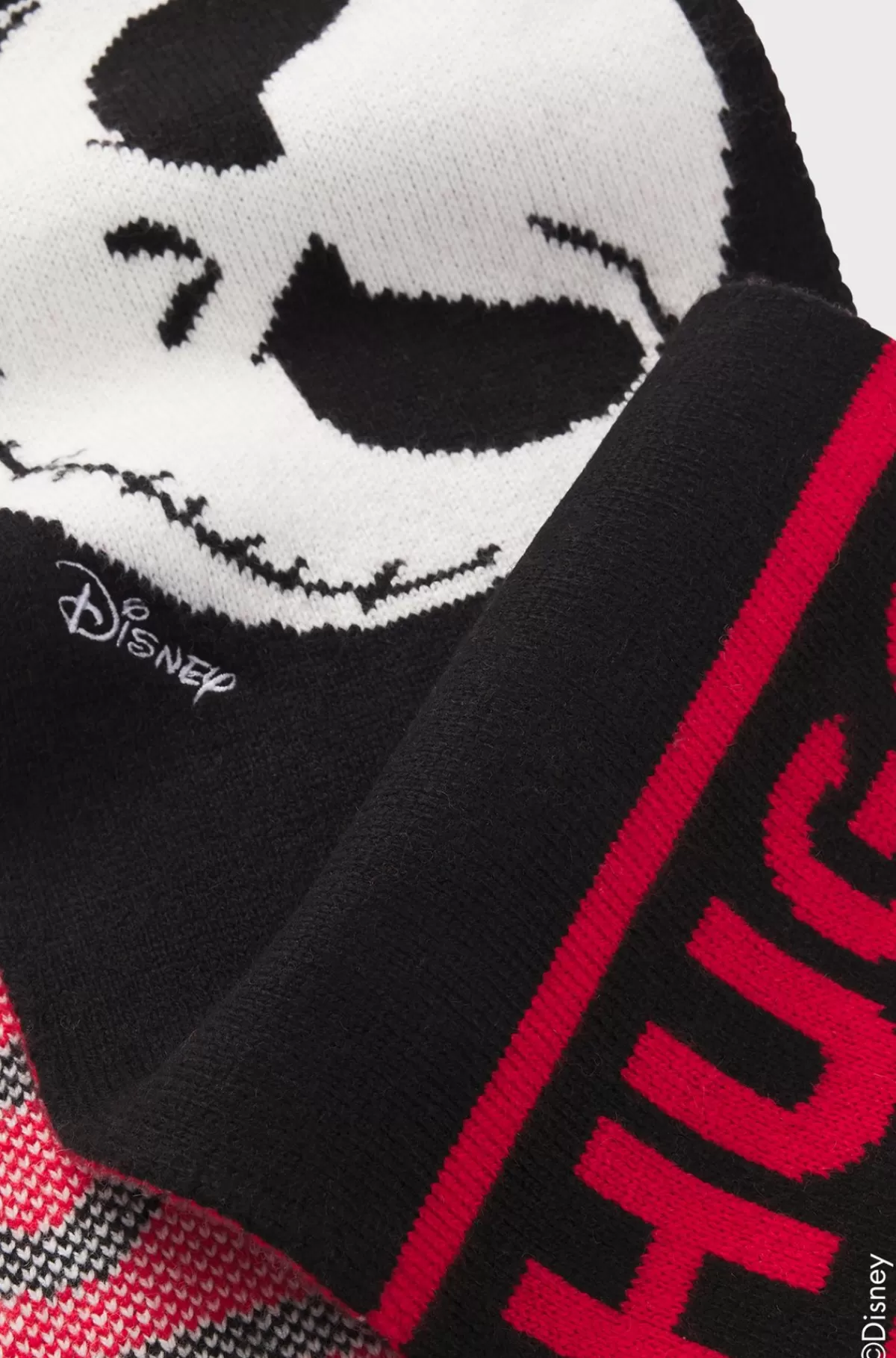 HUGO BOSS HUGO X Disneys The Nightmare Before Christmas-halstørklæde Med Logo Sort Online