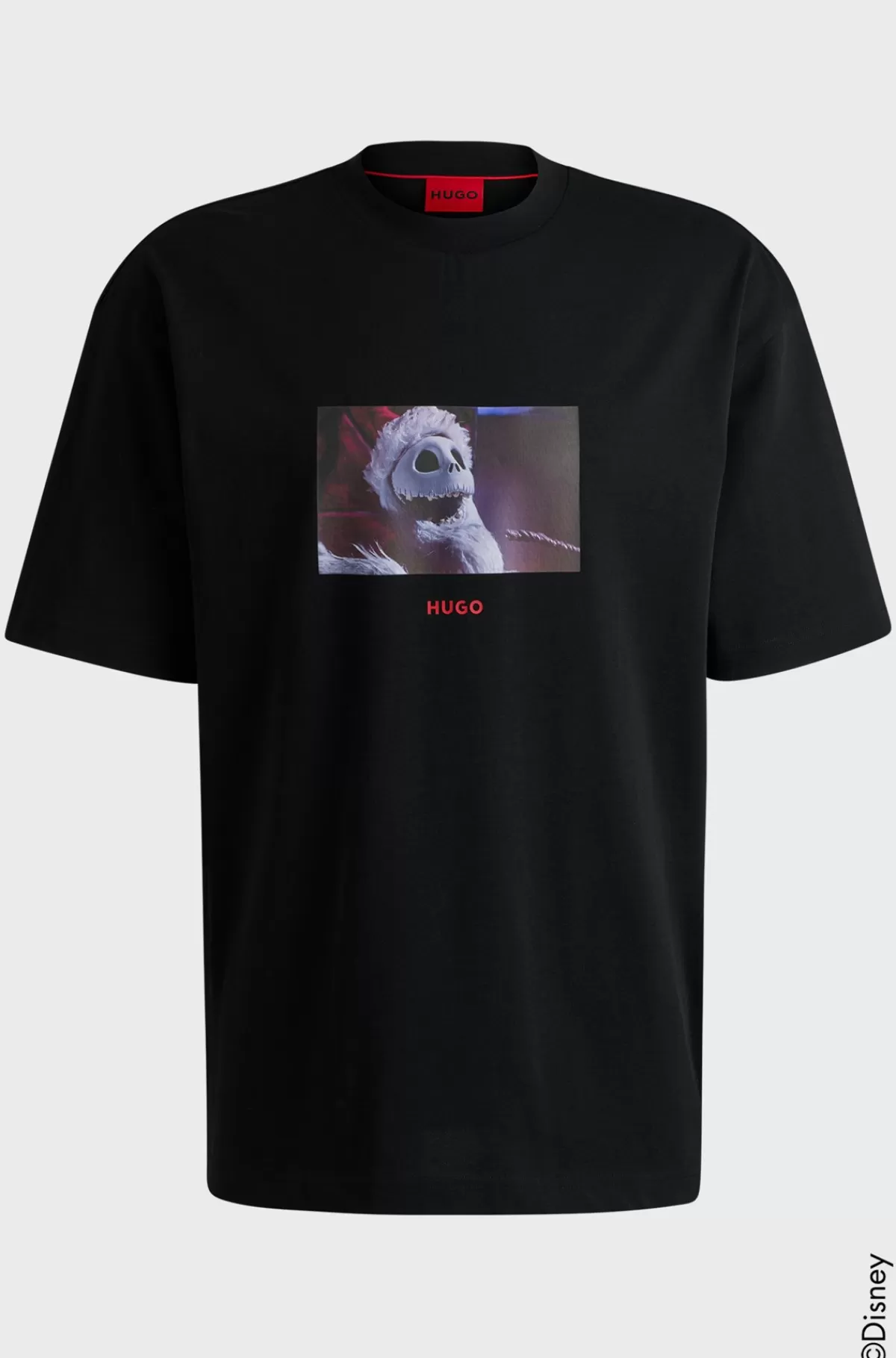 HUGO BOSS HUGO X Disneys The Nightmare Before Christmas-T-shirt Med Oversize Fit Sort Fashion