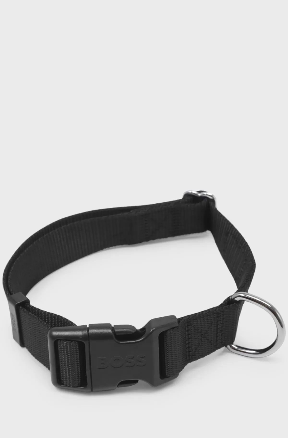 HUGO BOSS Hundehalsbånd Med Logomærke I Silikone Sort Hot