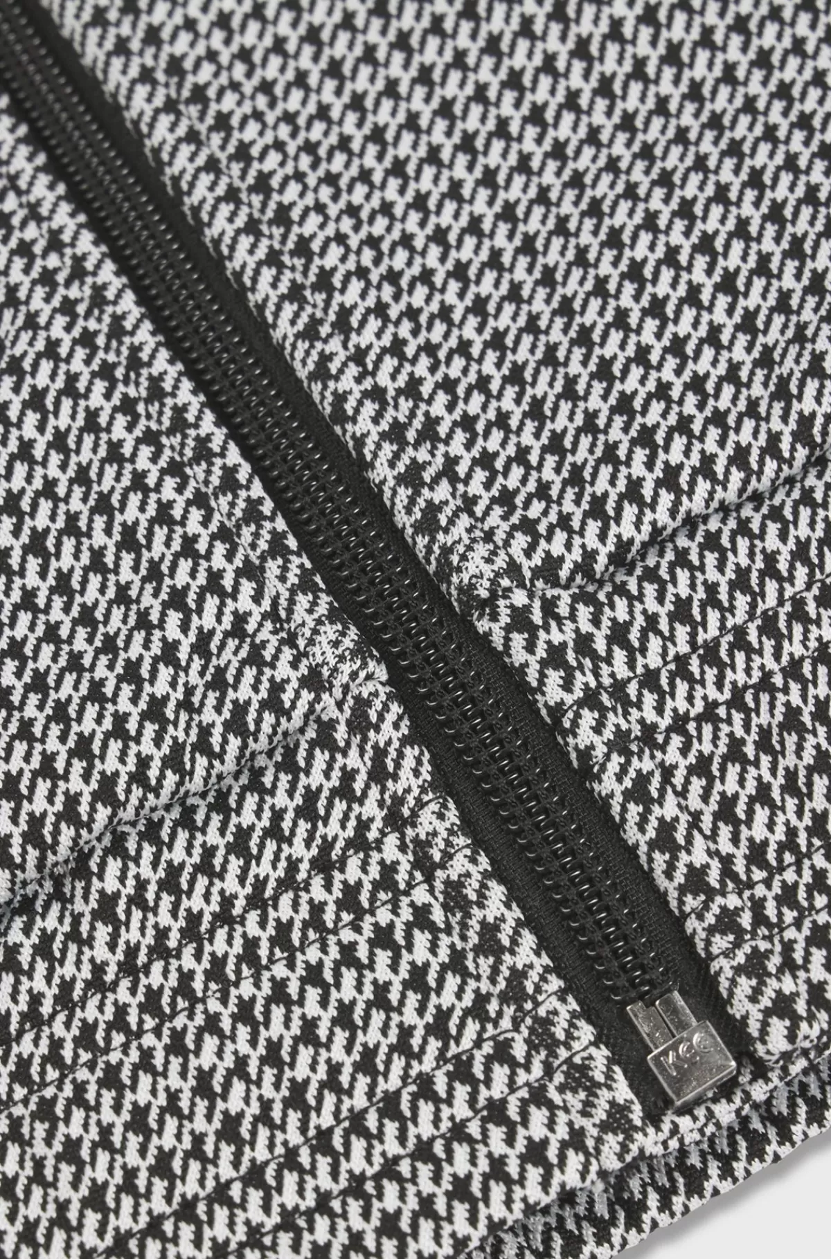 HUGO BOSS Jakke Til Børn I Hanefjedsternet Mønster Med Lynlås Og Logo Mønstret Cheap