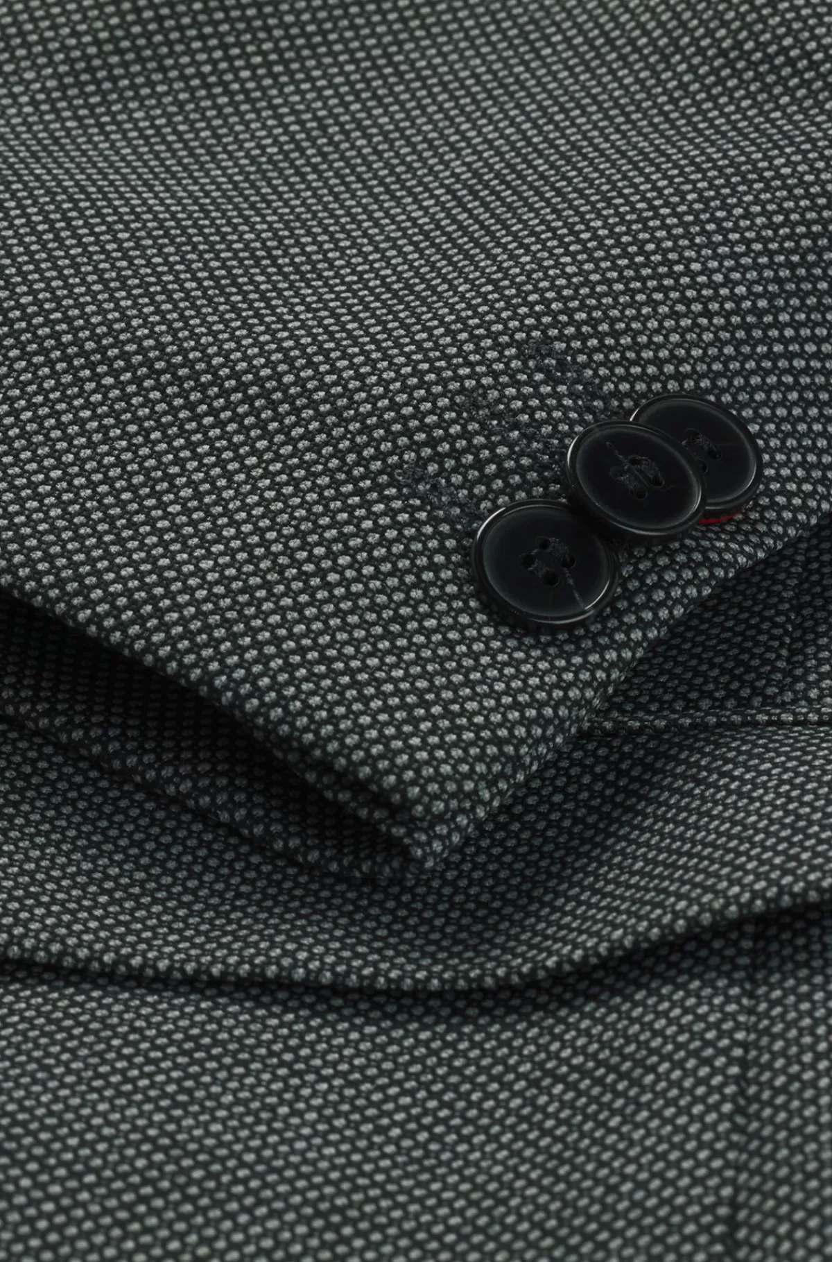 HUGO BOSS Jakkesæt Med Extra Slim Fit I Mikromønstret Stof Med Stræk Grå Cheap