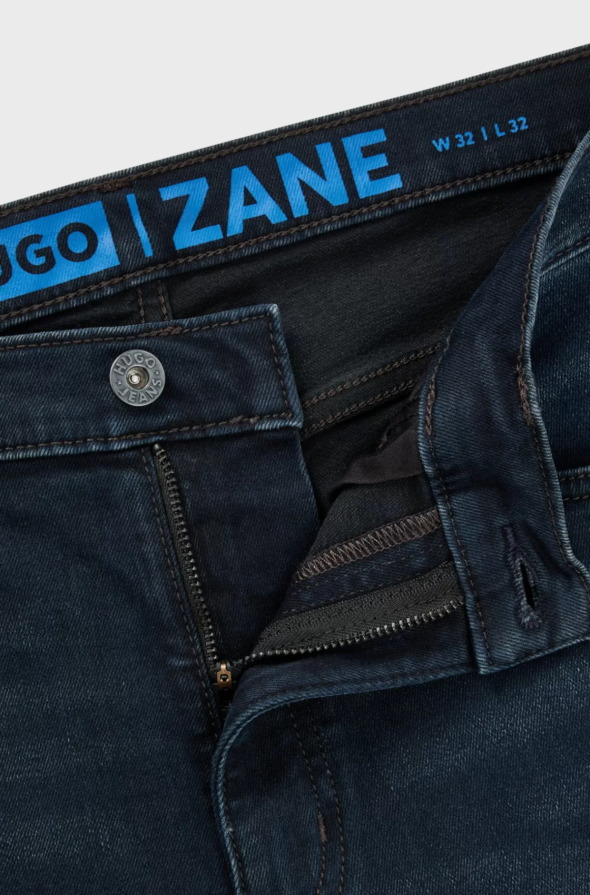 HUGO BOSS Jeans I Extra Slim Fit I Sortblå Denim Med Stræk Mørkeblå Shop