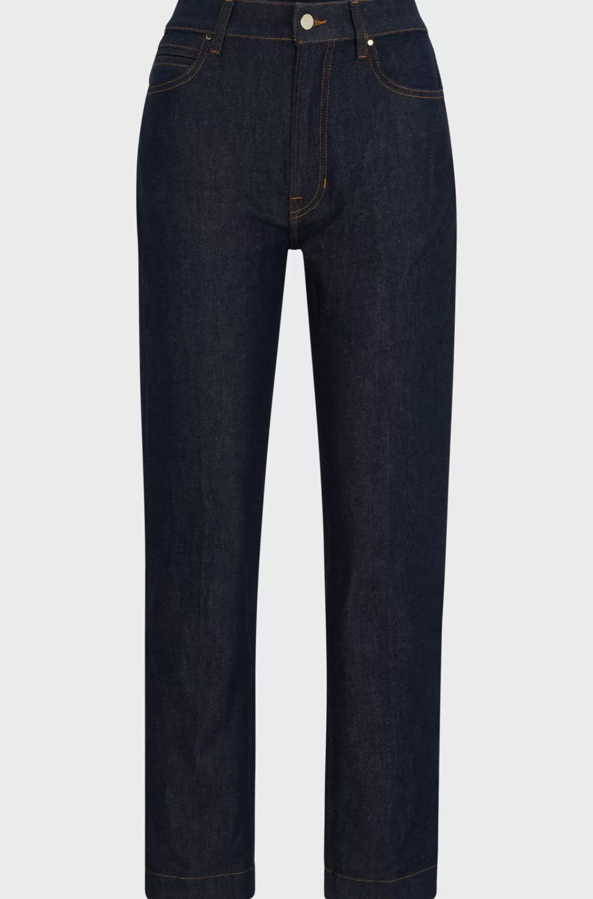HUGO BOSS Jeans I Slim Fit I Marineblå Denim Med Behageligt Stræk Mørkeblå Store