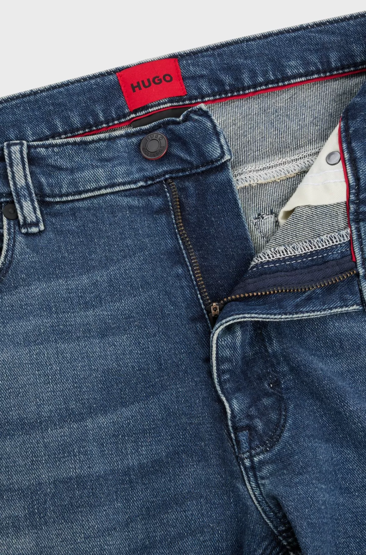 HUGO BOSS Jeans Med Extra Slim Fit I Denim Med Stræk Blå Best Sale
