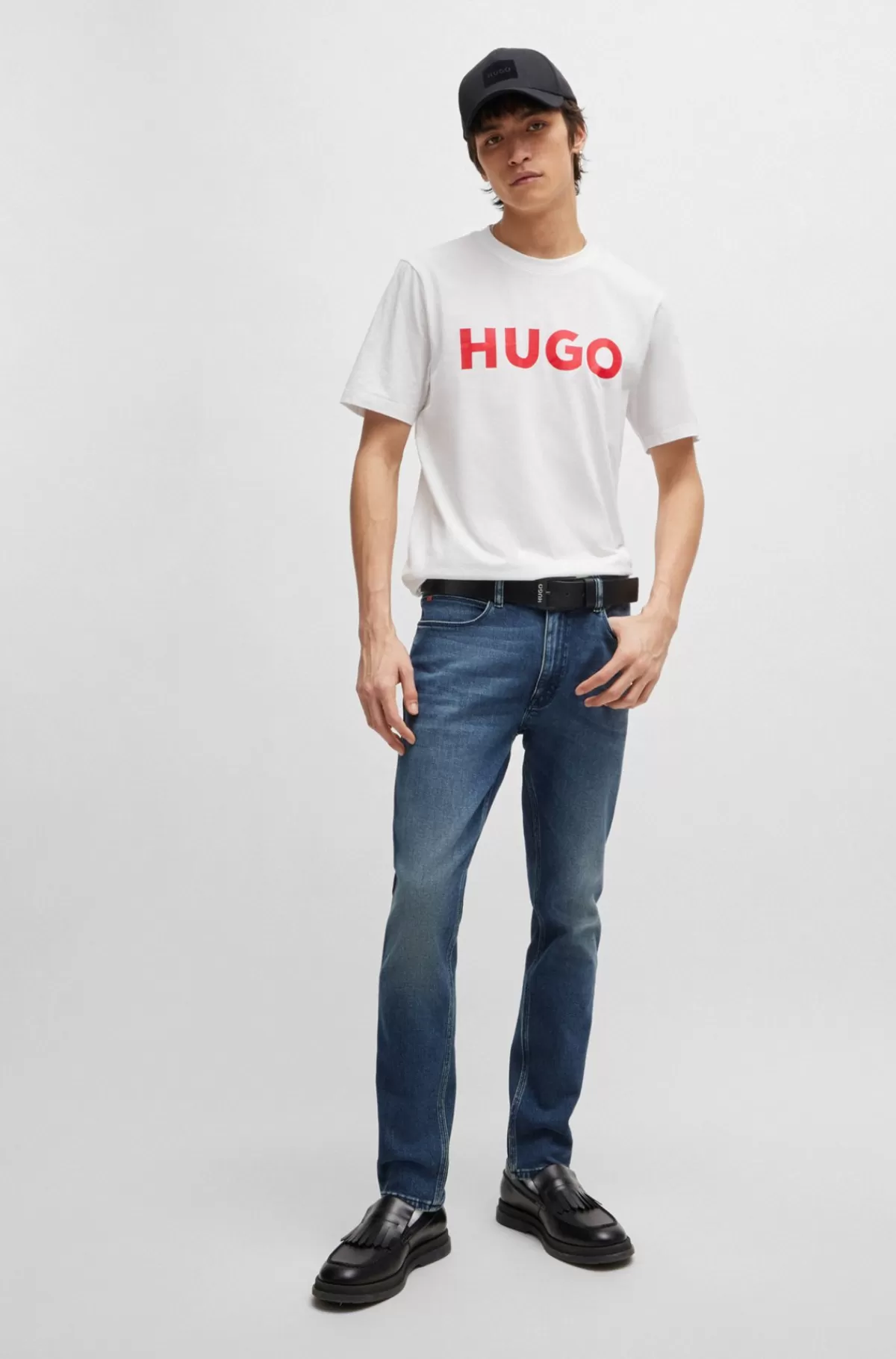 HUGO BOSS Jeans Med Extra Slim Fit I Denim Med Stræk Blå Best Sale