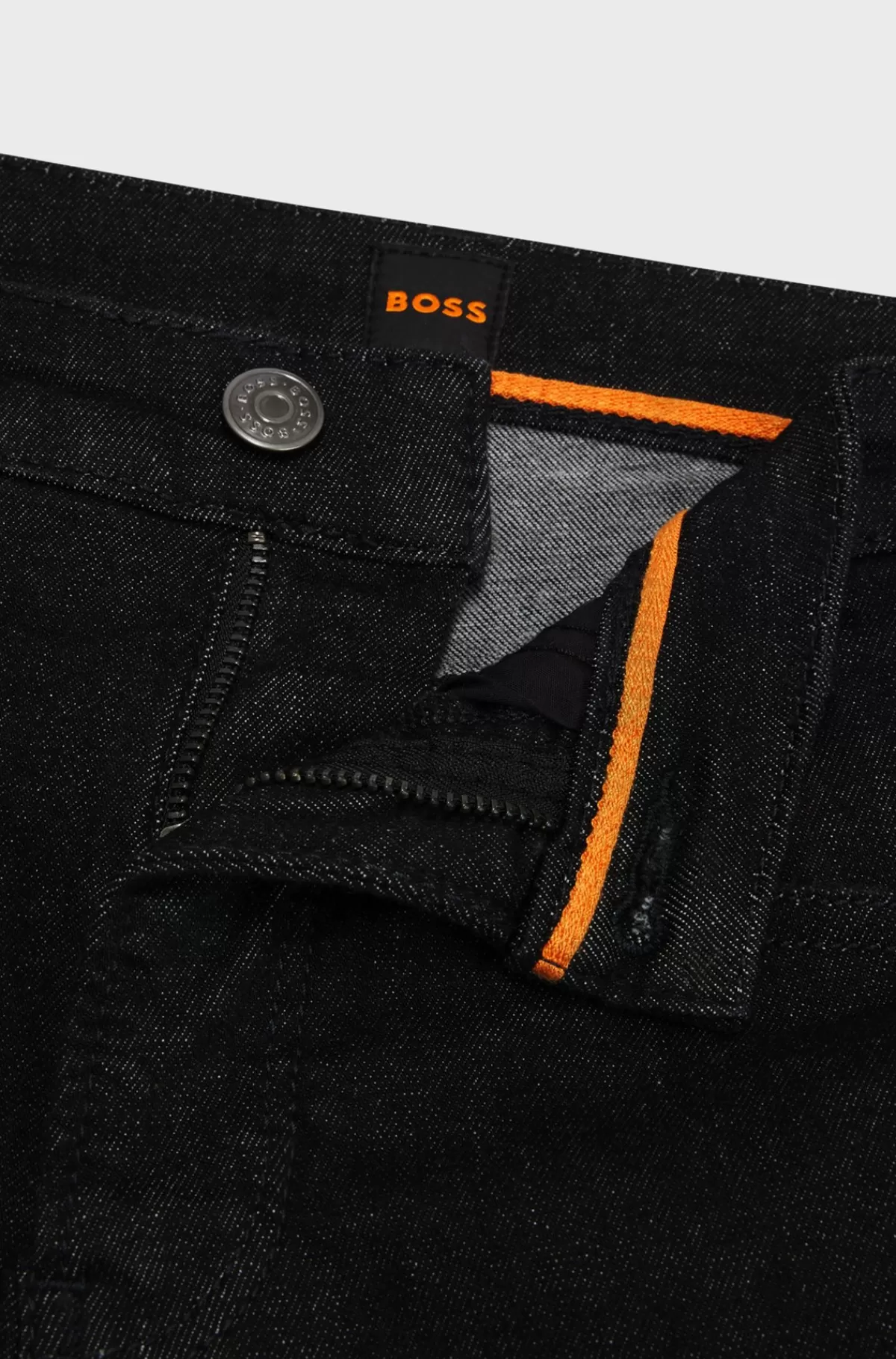 HUGO BOSS Jeans Med Skinny Fit I Denim Med Ekstra Stræk Sort Sale