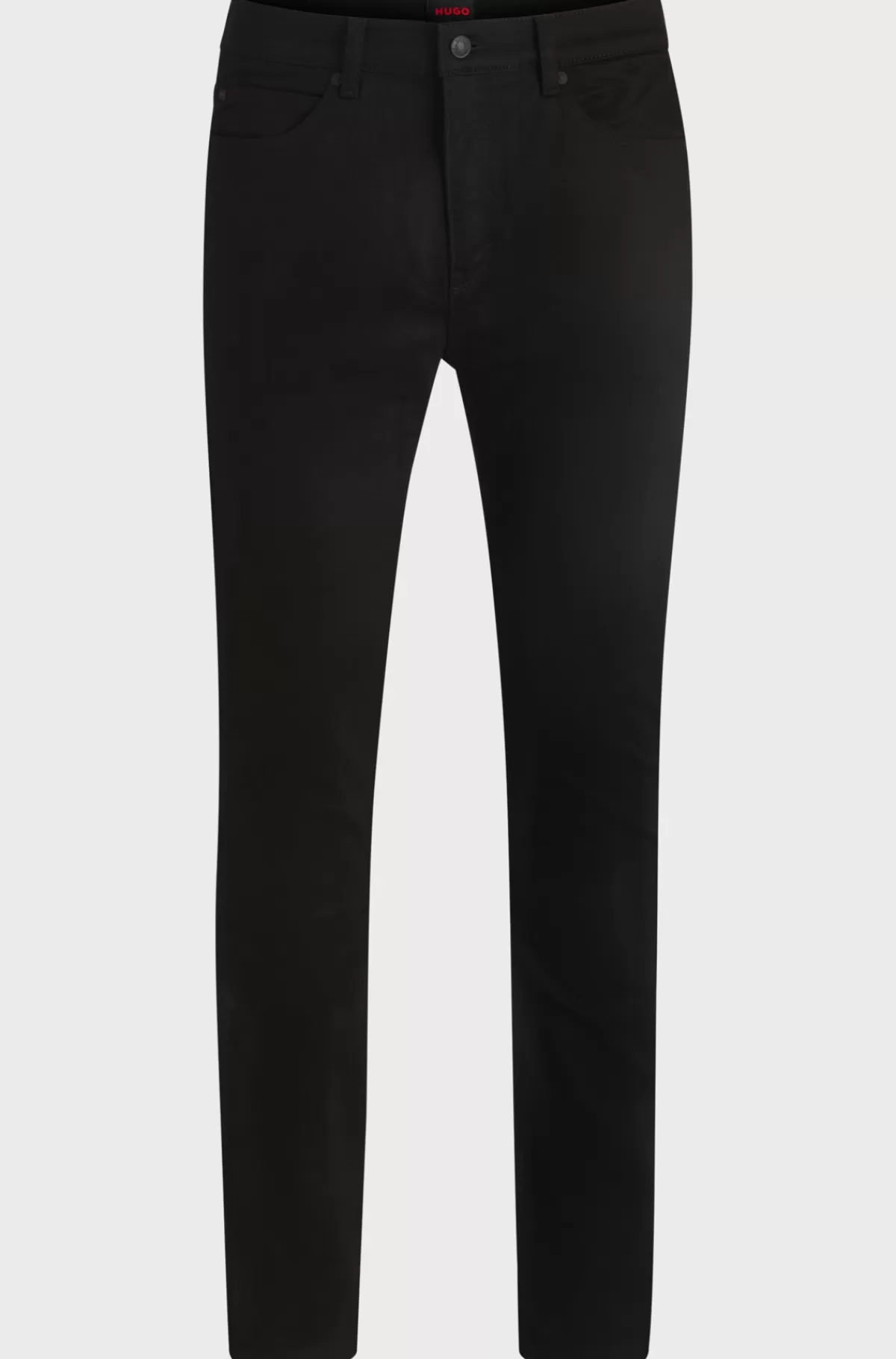 HUGO BOSS Jeans Med Slim Fit I Ekstra Denim Med Stræk Sort Cheap