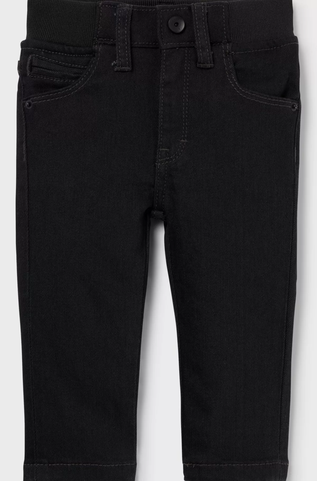 HUGO BOSS Jeans Til Drenge Med Slank Pasform I Denim Med Stræk Sort Cheap