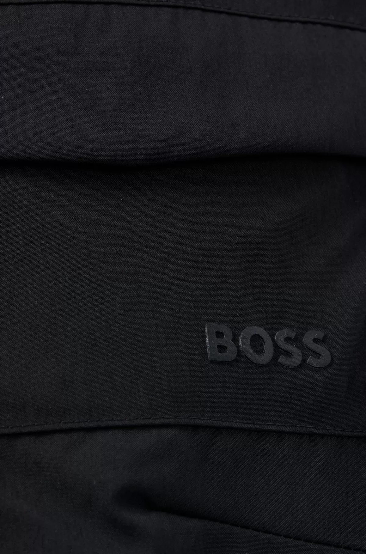 HUGO BOSS Joggingbukser Til Børn I Stof Med Stræk Og Farvet Logo Sort Clearance