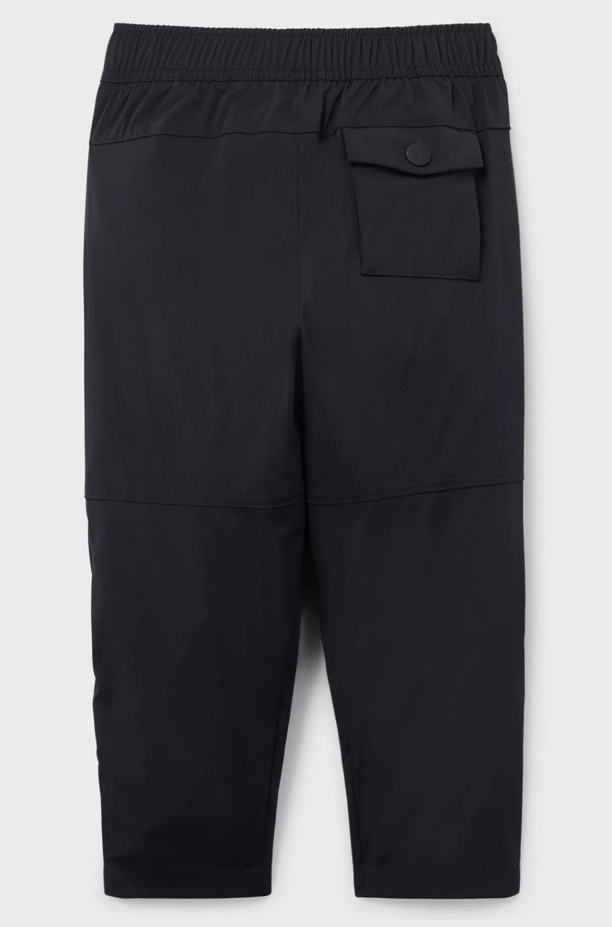 HUGO BOSS Joggingbukser Til Børn I Stof Med Stræk Og Farvet Logo Sort Clearance