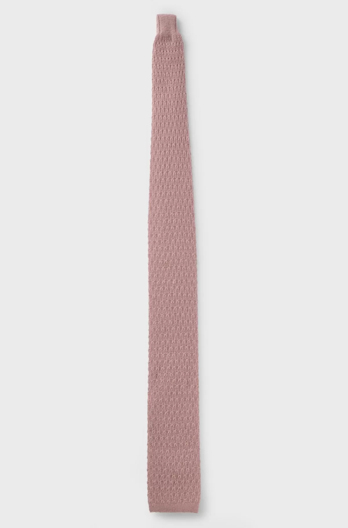 HUGO BOSS Kashmirslips Med Strikket Mønster Lys pink Best Sale
