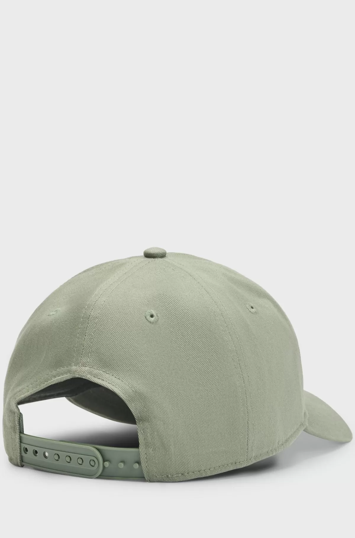 HUGO BOSS Kasket I Bomuldstwill Med Logo Foran Og På Skyggen Lysegrøn Fashion