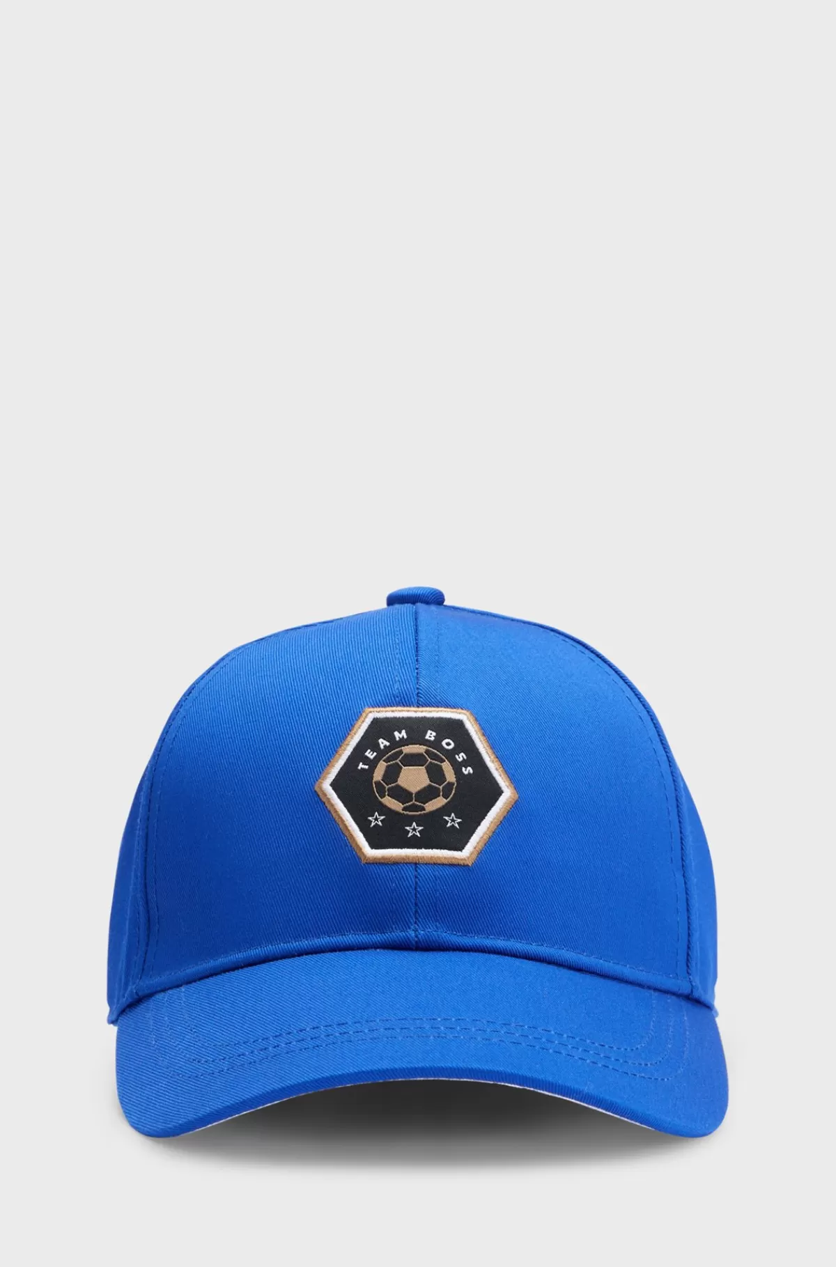 HUGO BOSS Kasket Til Børn Med Logobadge Blå Best
