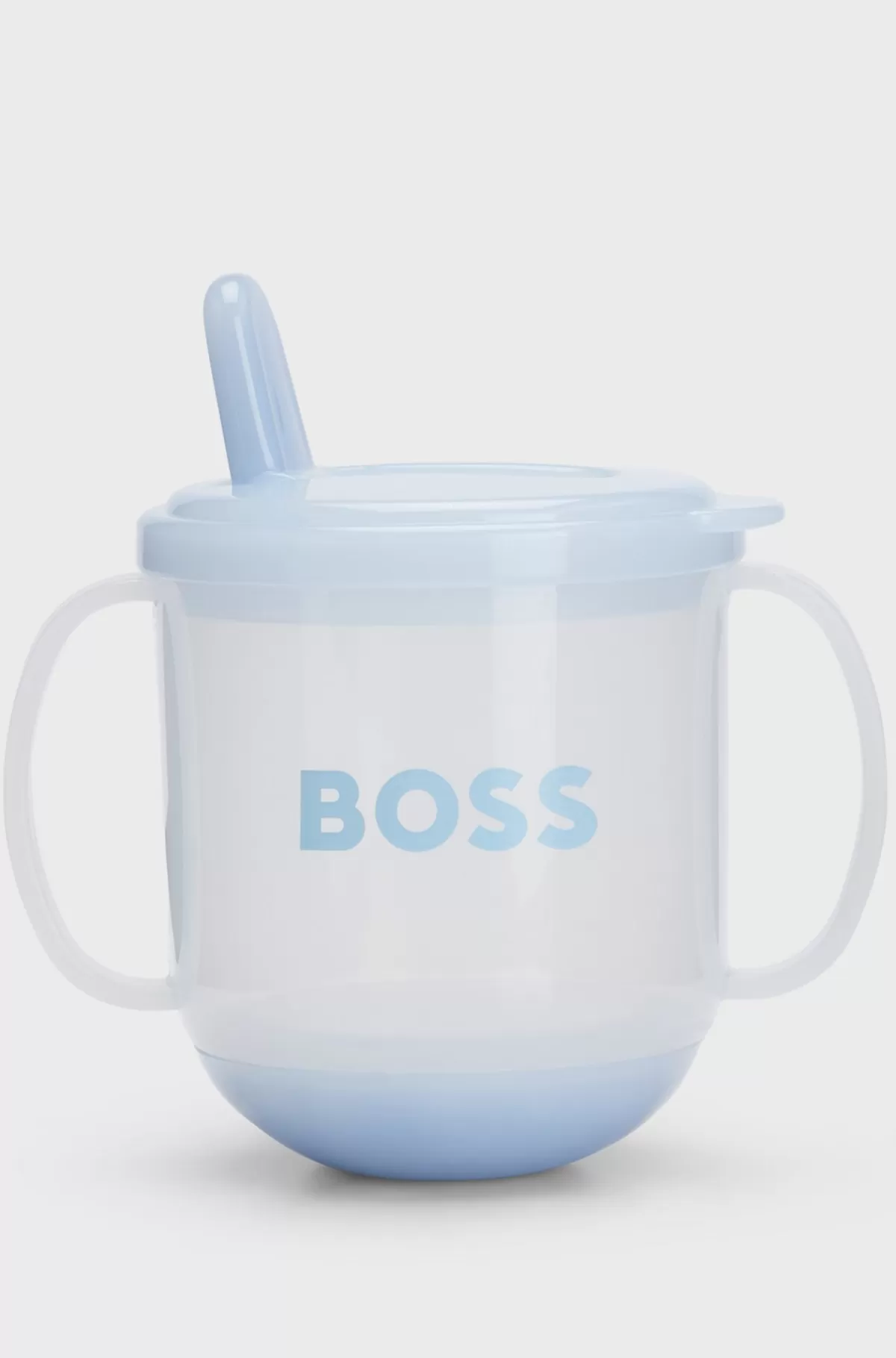 HUGO BOSS Kop I Gaveæske Til Babyer Med Håndtag Og Logo Lyseblå Cheap