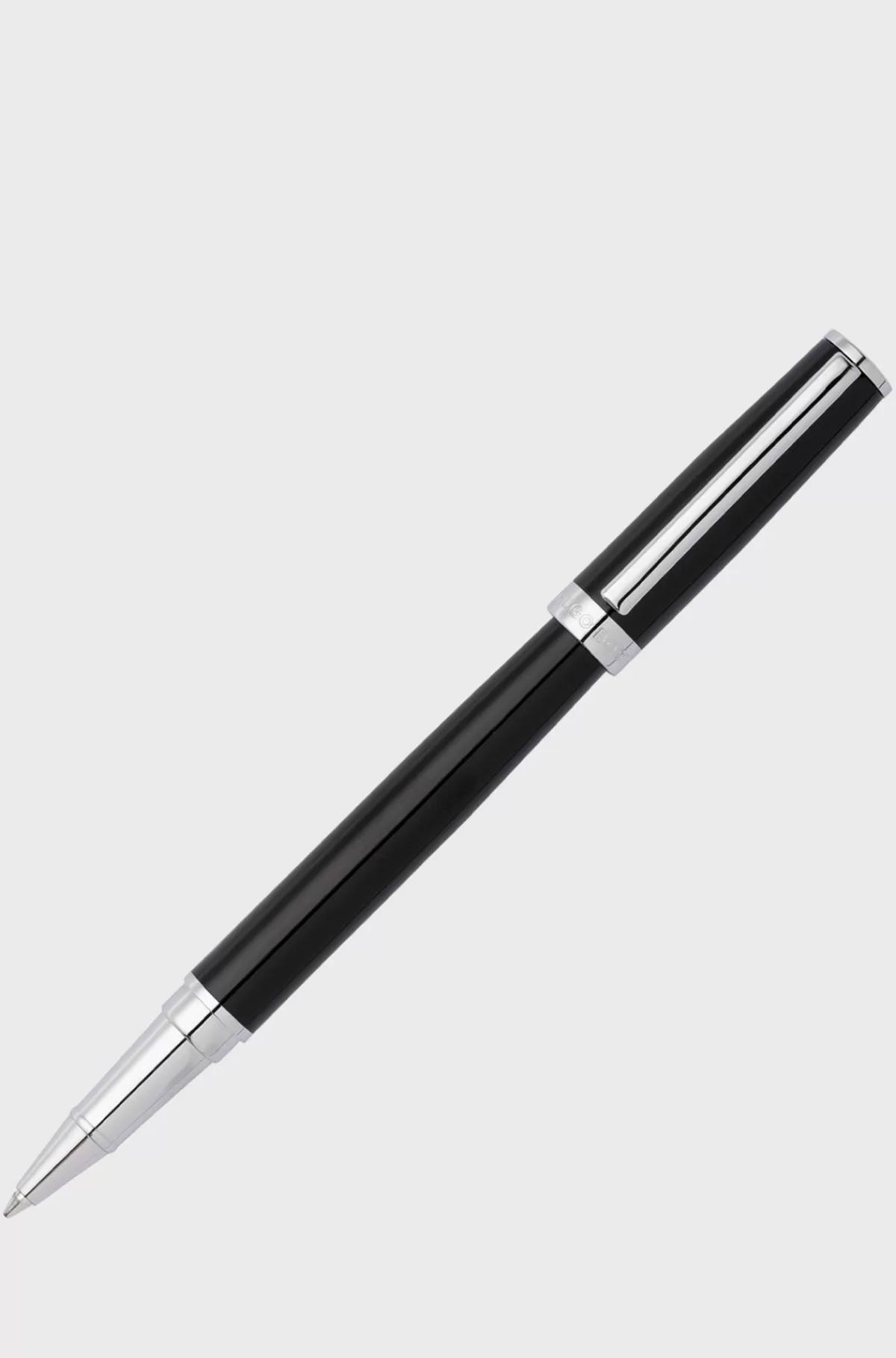 HUGO BOSS Kuglepen Med Blank, Lak Og Logoring Sort Best Sale
